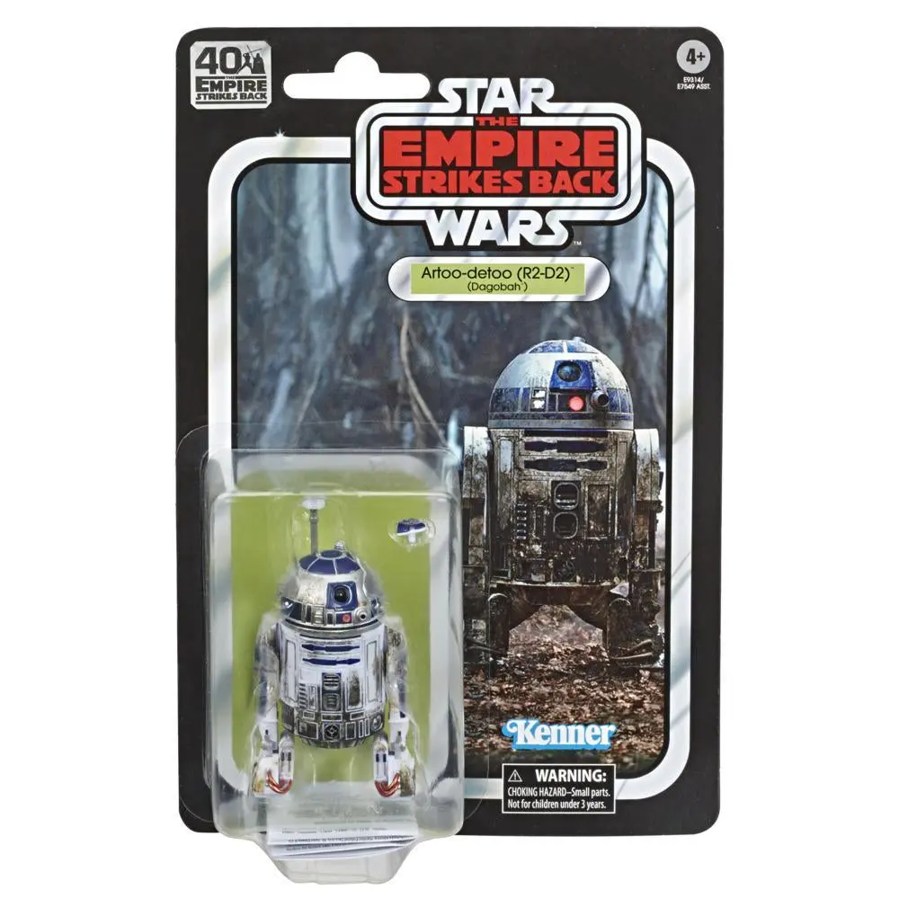 Star Wars: Black Series - Empire Strikes Back 40Th - Artoo-Detoo (R2-D2) Dagobah Action Figure E9314 Last One! 1