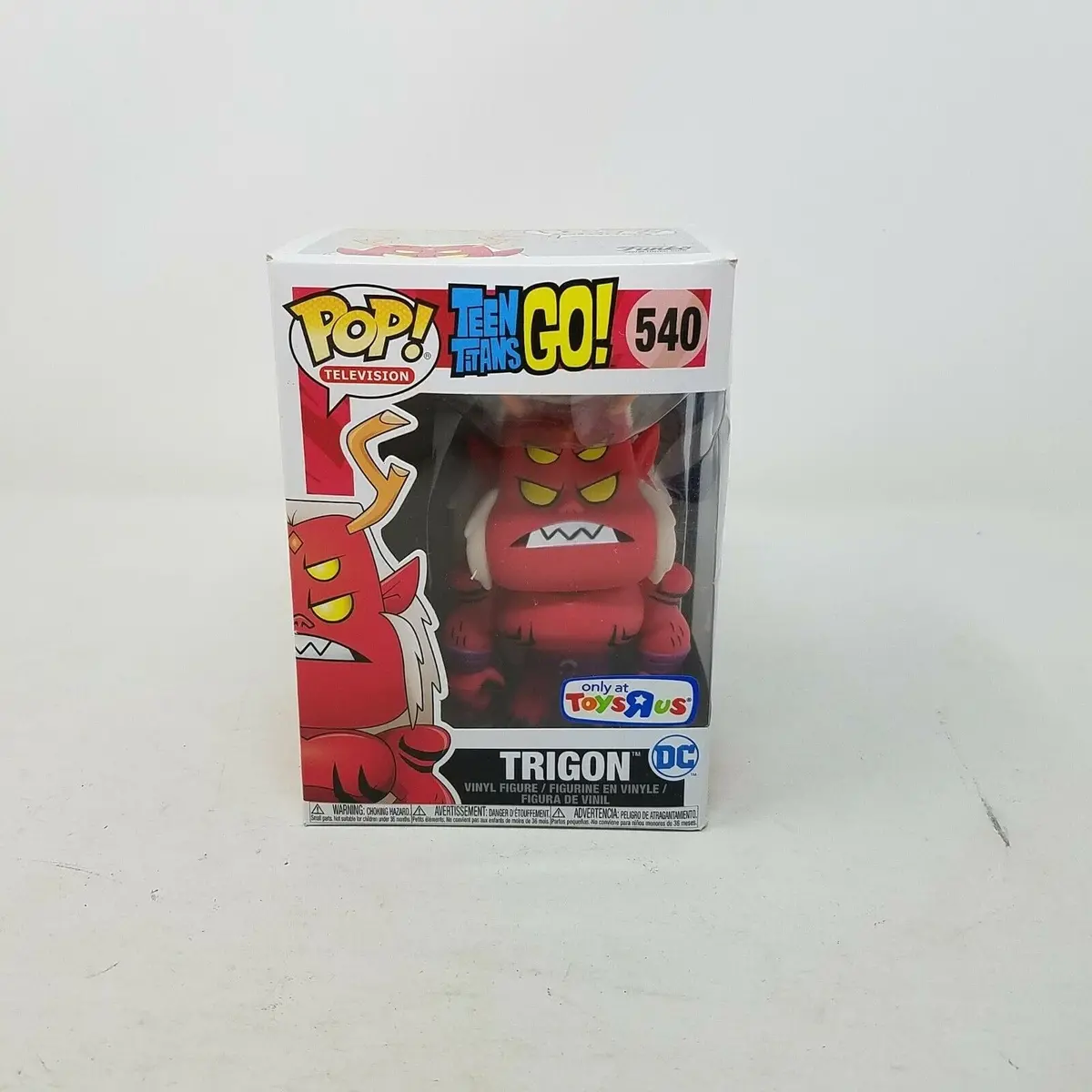 Funko Pop! Teen Titans Go! Trigon 540 Toys R' Us Exclusive Vinyl Figure Toys Nos 1