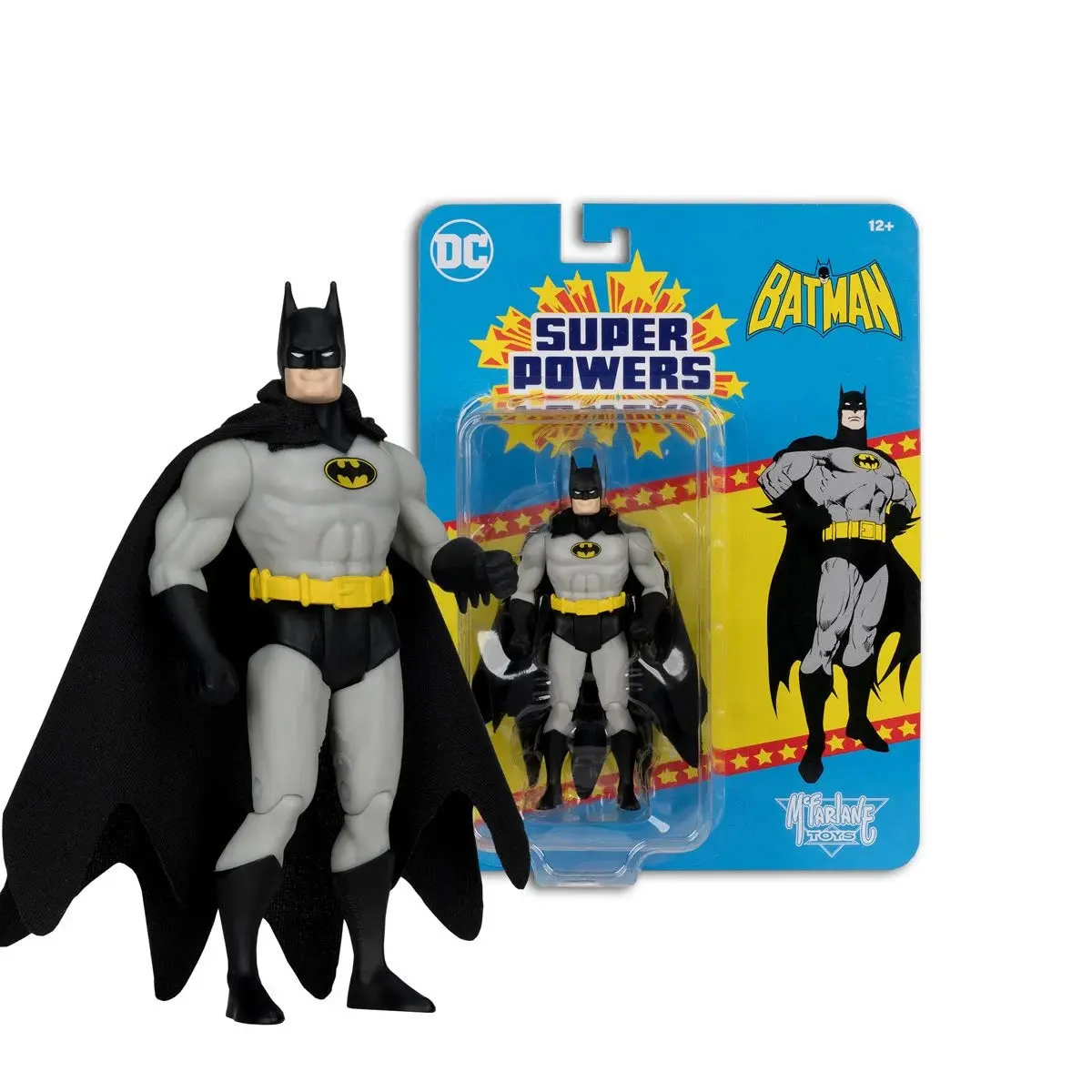 [Pre-Order] Dc Direct - Super Powers (Wave 9) - Batman (Black And Grey) Action Figure (15996) 1