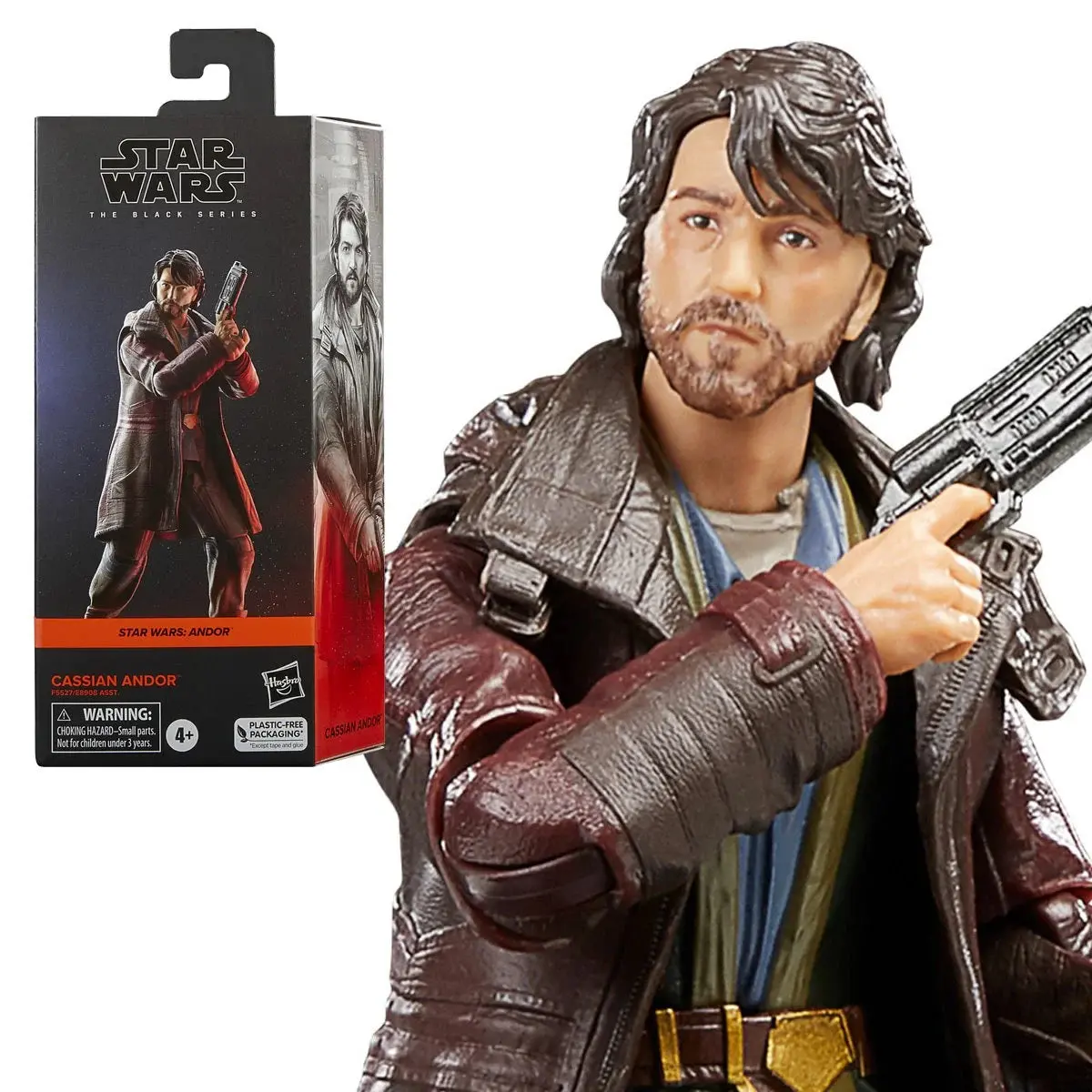 Star Wars: The Black Series - Cassian Andor (Andor) 6-Inch Action Figure (F5527) Low Stock 1