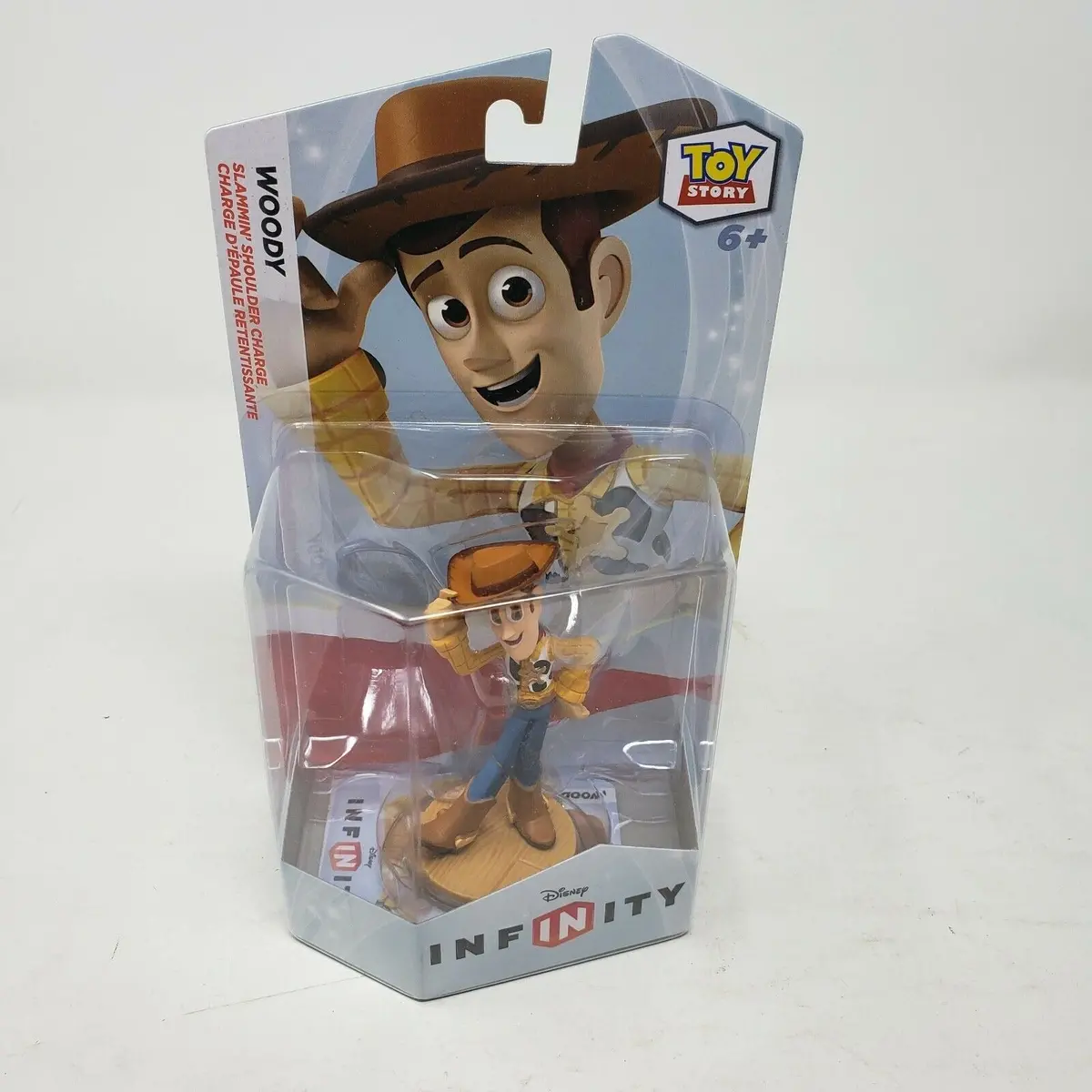 Disney Infinity Toy Story Woody Figure + 1 Web Code Card Toy Box Sheriff Cowboy 1