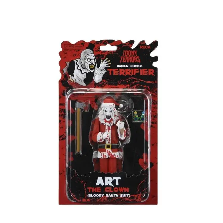 Neca Toony Terrors - Terrifier 3 - Santa Art The Clown (Bloody) Action Figure (45260) 1