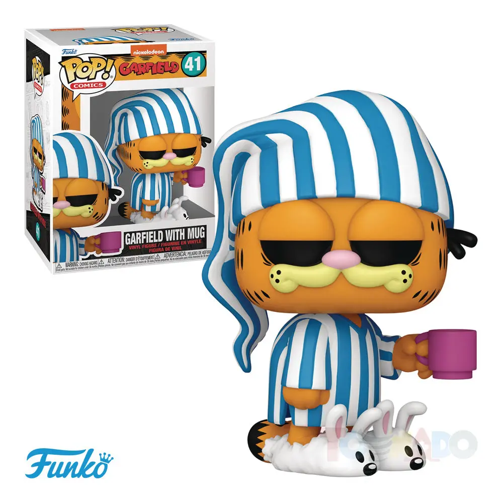 Funko Pop! Comics #41 - Garfield - Garfield (With Mug) Vinyl Figure (80162) 1