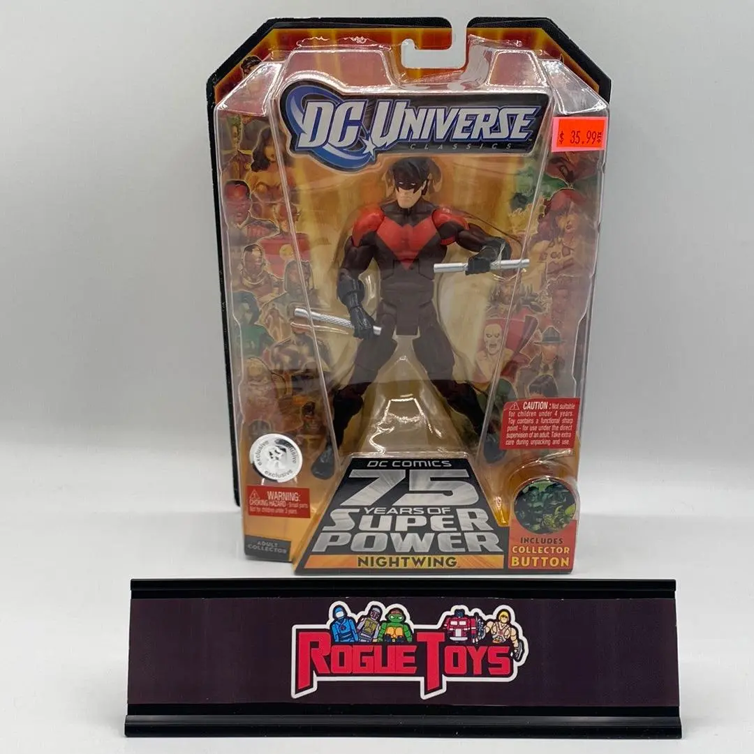 Mattel Dc Universe Classics 75 Years Of Super Power Nightwing (Red Renegade Variant) (Toys “R” Us Exclusive) 1