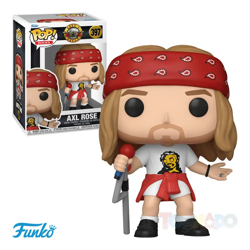 Funko Pop! Rocks #397 - Guns N' Roses - Axl Rose Vinyl Figure (80482) 1