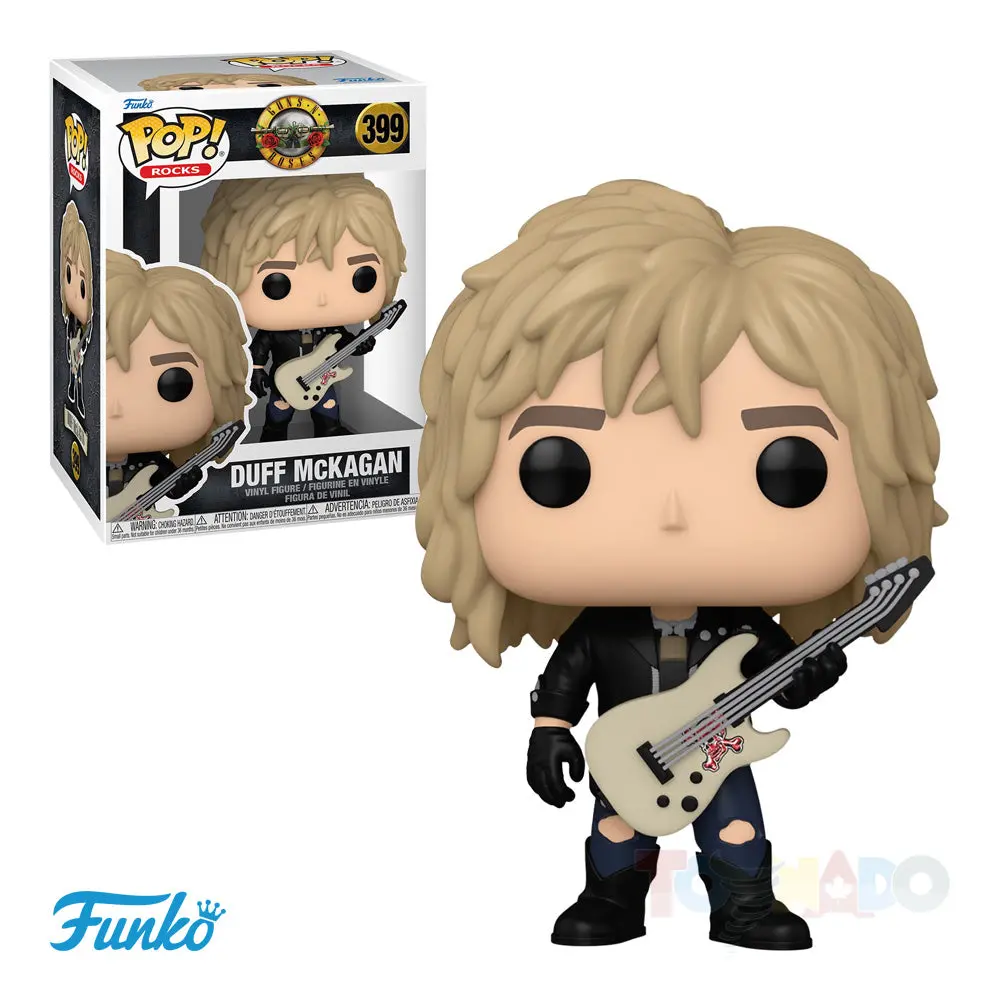 Funko Pop! Rocks #399 - Guns N' Roses - Duff Mckagan Vinyl Figure (80483) Low Stock 1