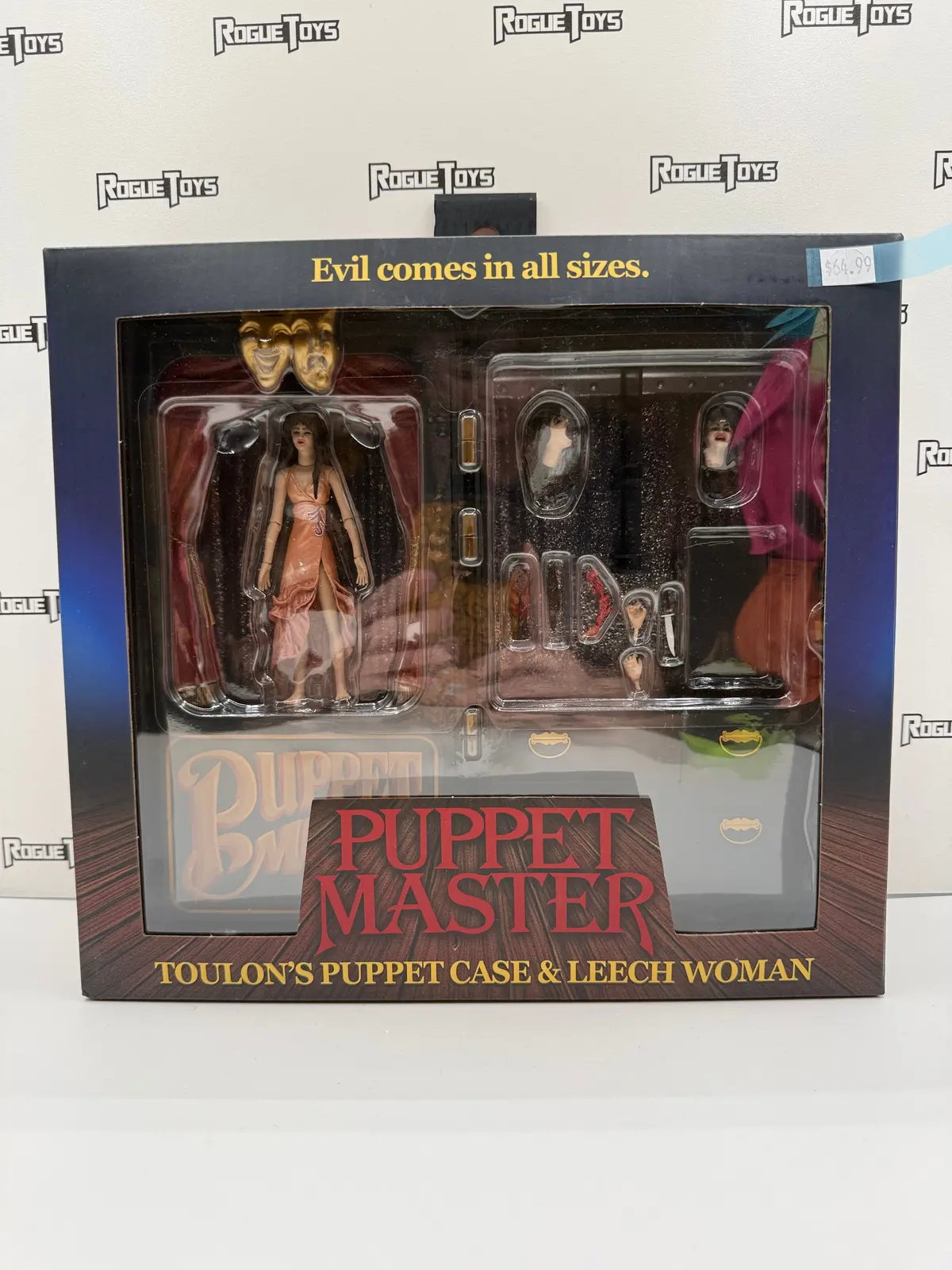Neca Puppet Master Toulon’S Puppet Case & Leech Woman 1