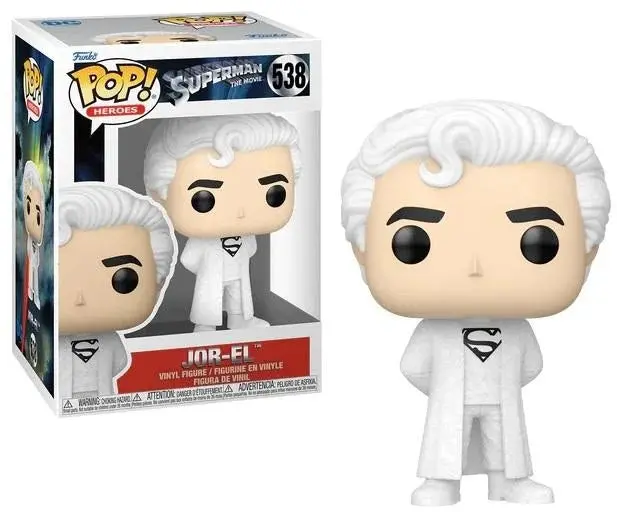 Funko Pop! Heroes #538 - Superman (1978) - Jor-El Vinyl Figure (80763) 1