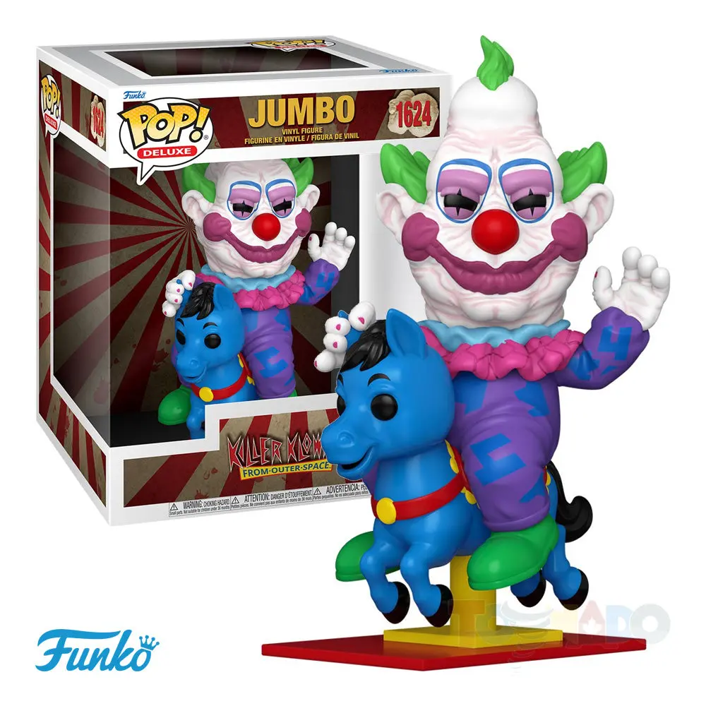 Funko Pop! Deluxe #1624 - Killer Klowns From Outer Space - Jumbo Vinyl Figure (80800) Low Stock 1