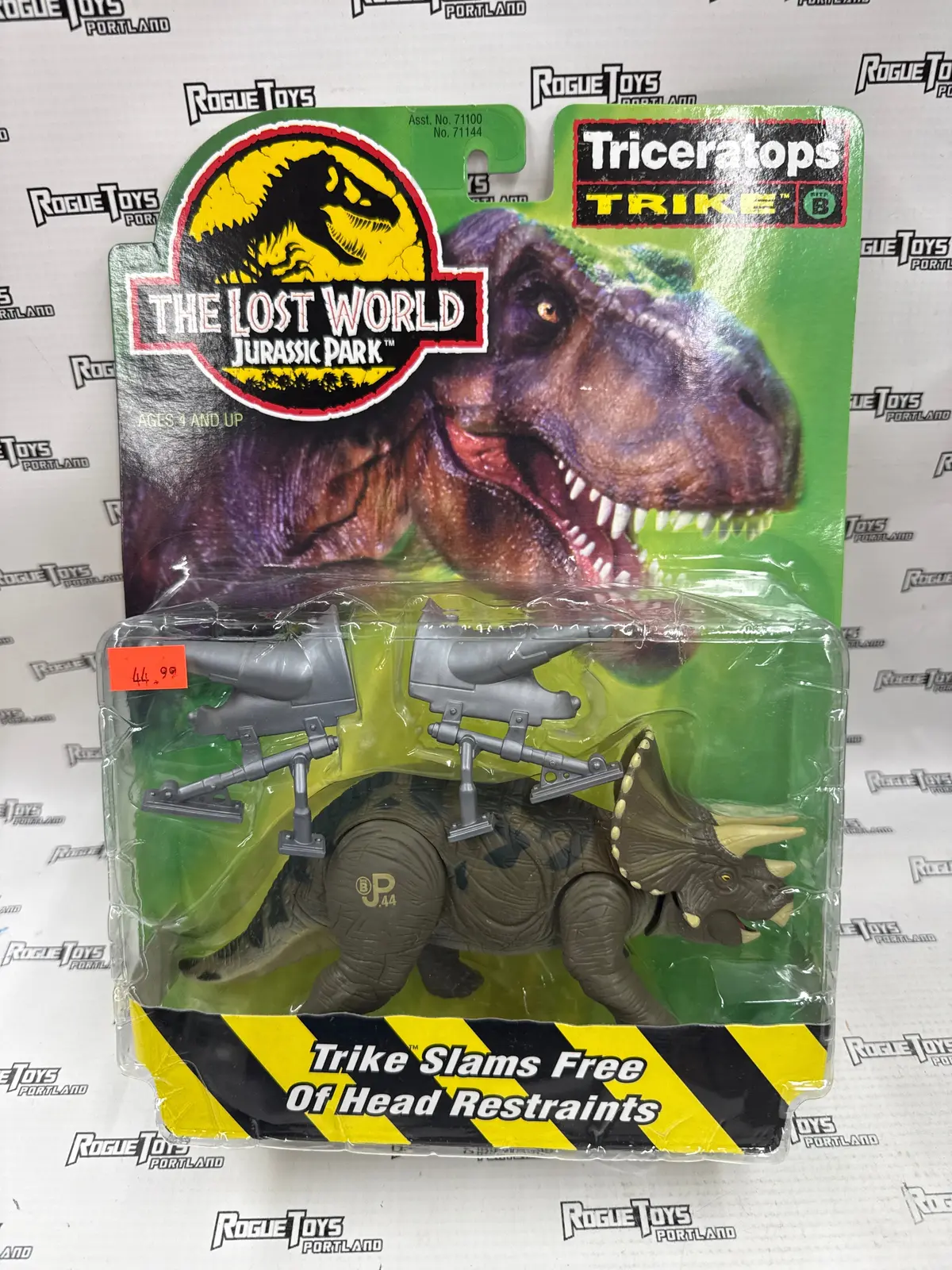 Kenner Jurassic Park, The Lost World, Triceratops (Trike) 1