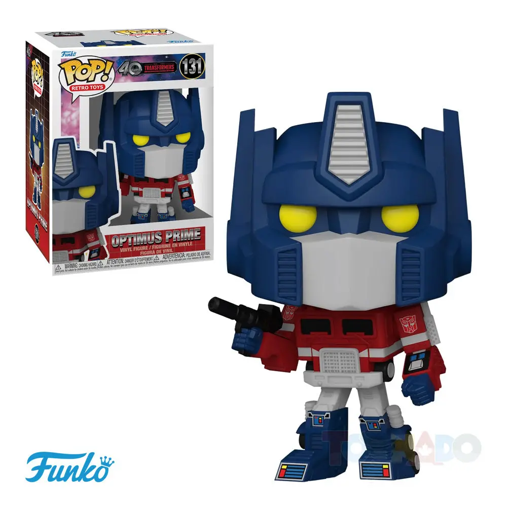 Funko Pop! Retro Toys #131 - Transformers: G1 Optimus Prime Vinyl Figure (80987) 1
