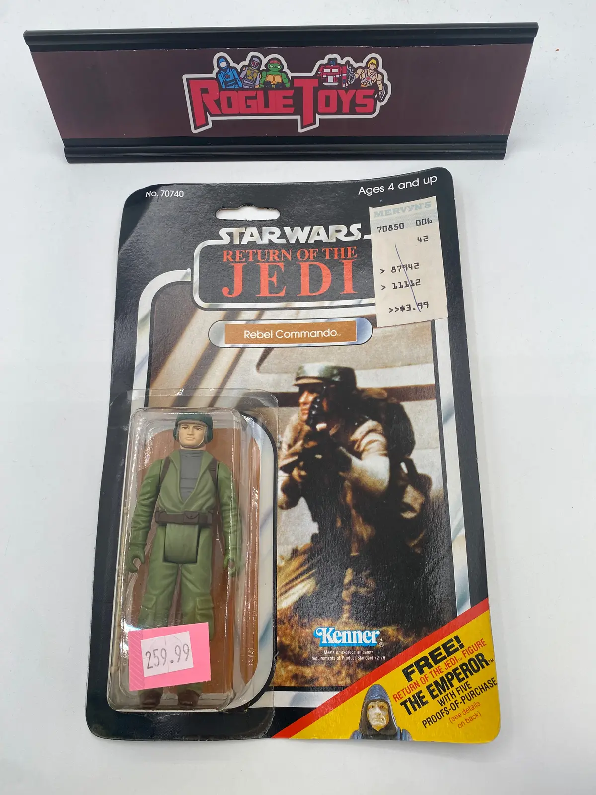 Kenner 1984 Star Wars: Return Of The Jedi Rebel Commando 1