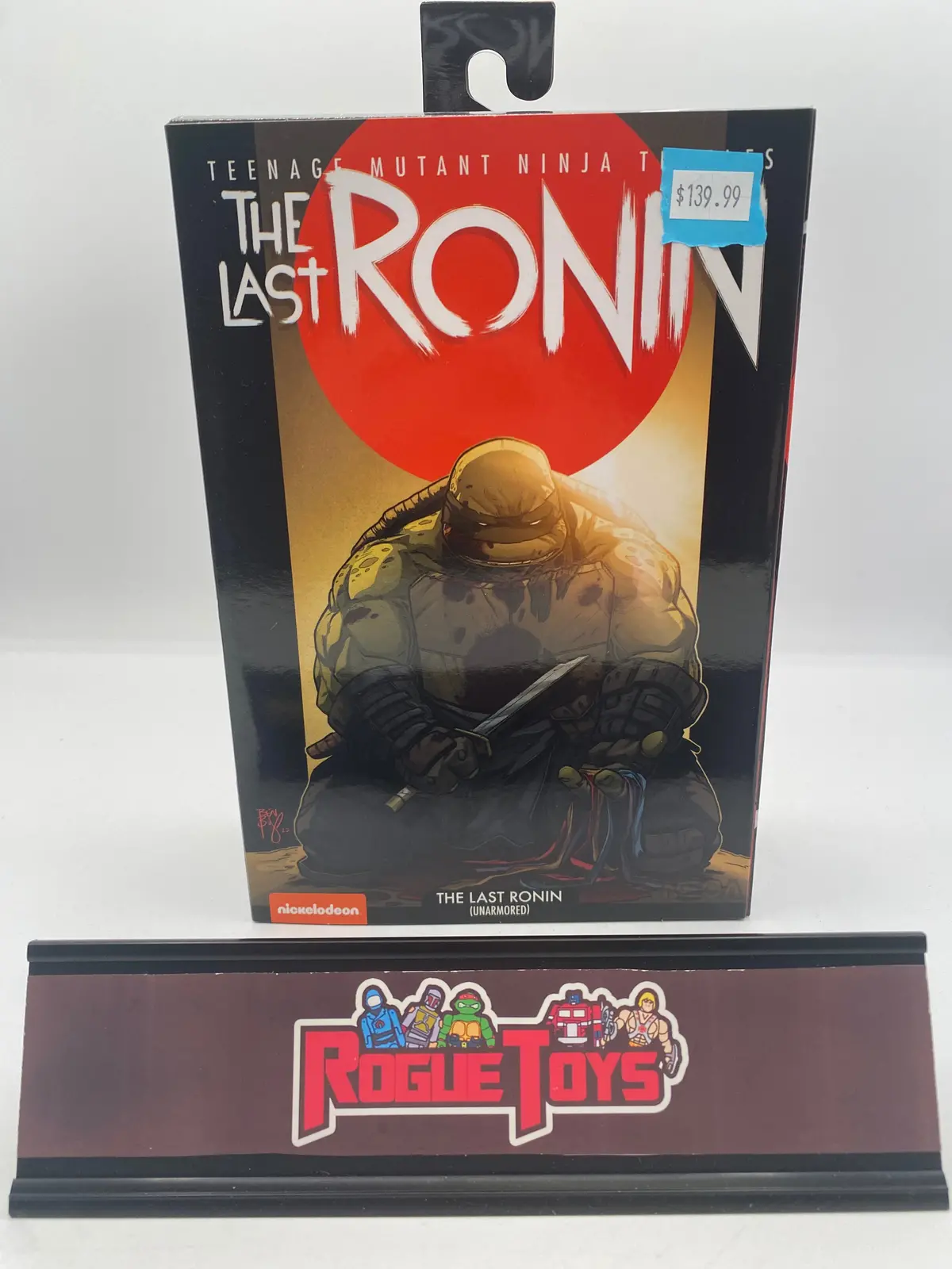Neca Nickelodeon Teenage Mutant Ninja Turtles The Last Ronin The Last Ronin (Unarmored) W/ Autographed Card 1