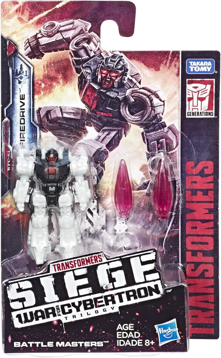 Transformers - War For Cybertron: Siege - Core Battle Masters Wfc-S1 Firedrive Action Figure (E3550) 1