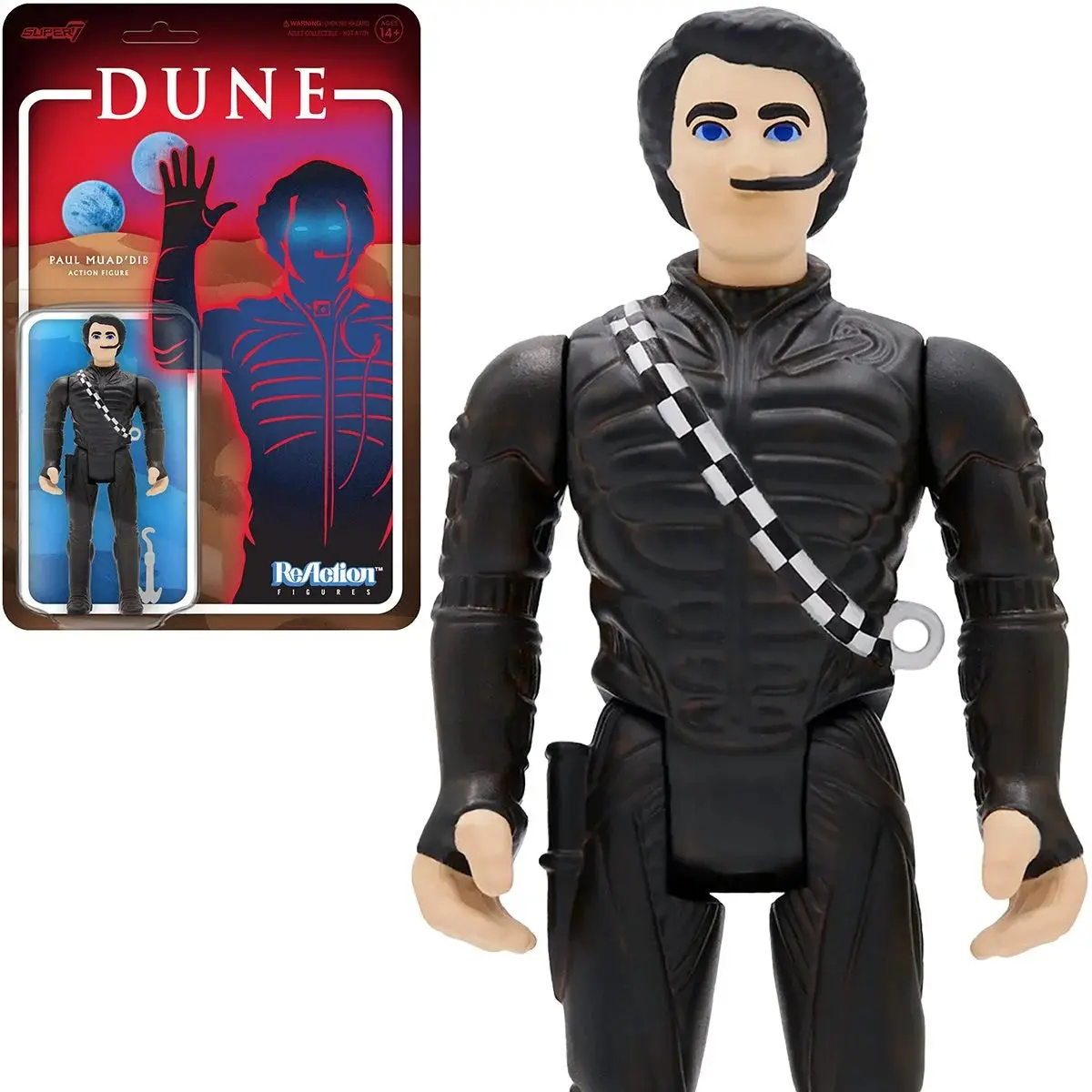 Super7 Reaction Figures - Dune (1984) - Wave 1 - Paul Muad-Dib Warrior Action Figure (81499) 1