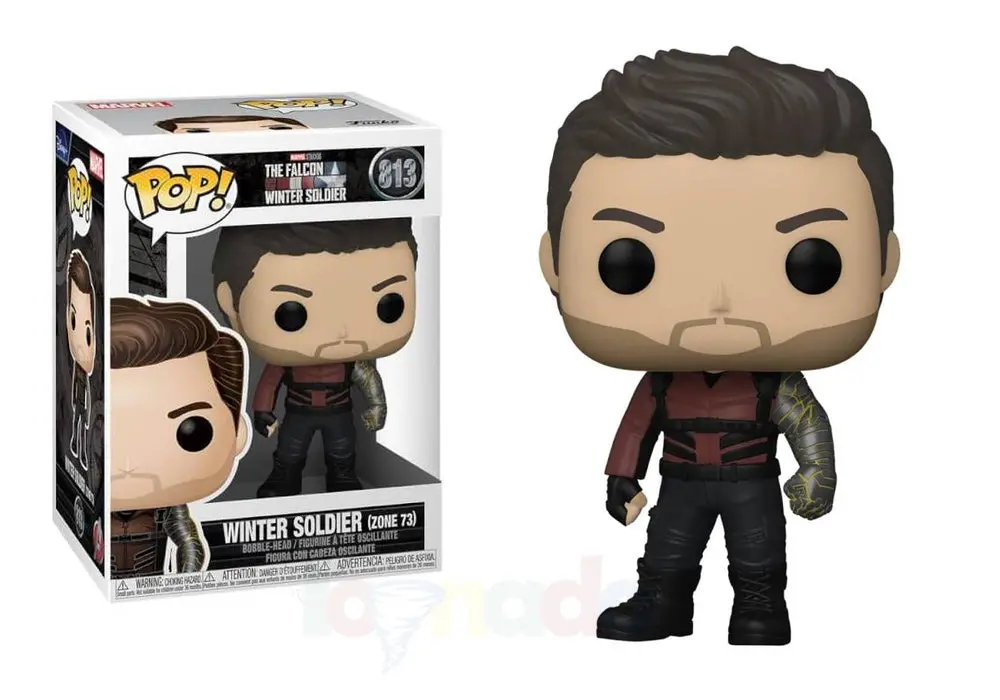 Funko Pop! Marvel #813 - Falcon And The Winter Soldier - Winter Soldier (Zone 73) Vinyl Figure Low Stock 1