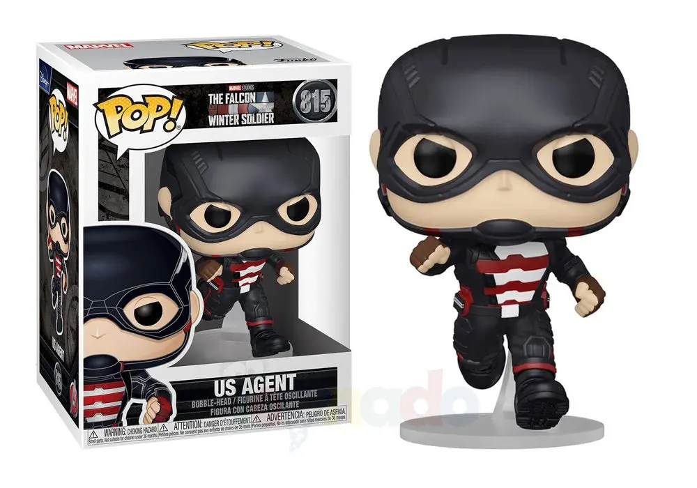 Funko Pop! Marvel #815 - The Falcon And The Winter Soldier - Us Agent Vinyl Figure 1
