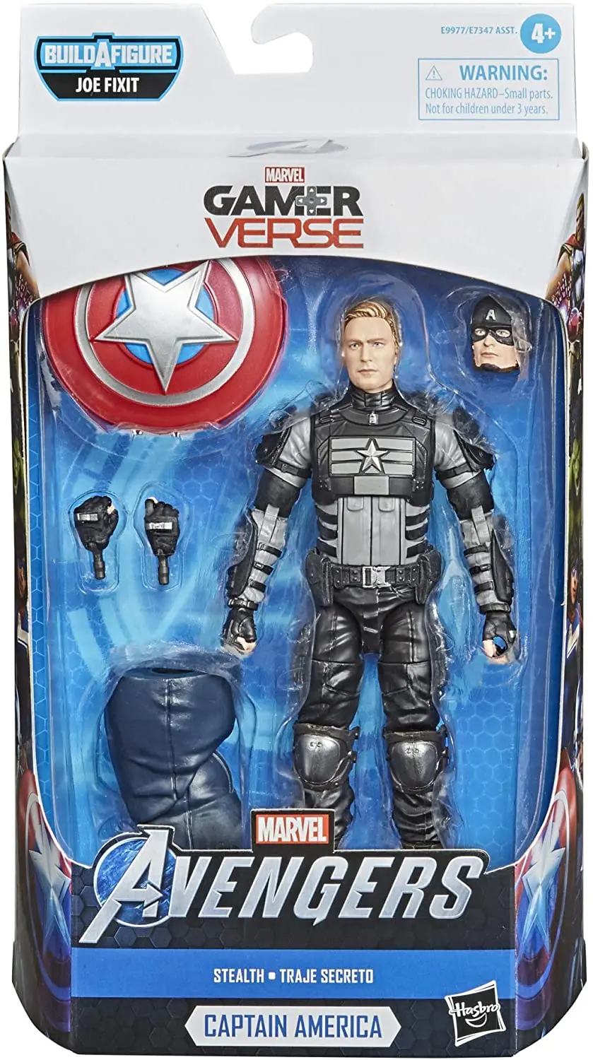 Marvel Legends - Gamerverse (Joe Fixit Baf) Stealth Captain America Action Figure (E9977) Low Stock 1