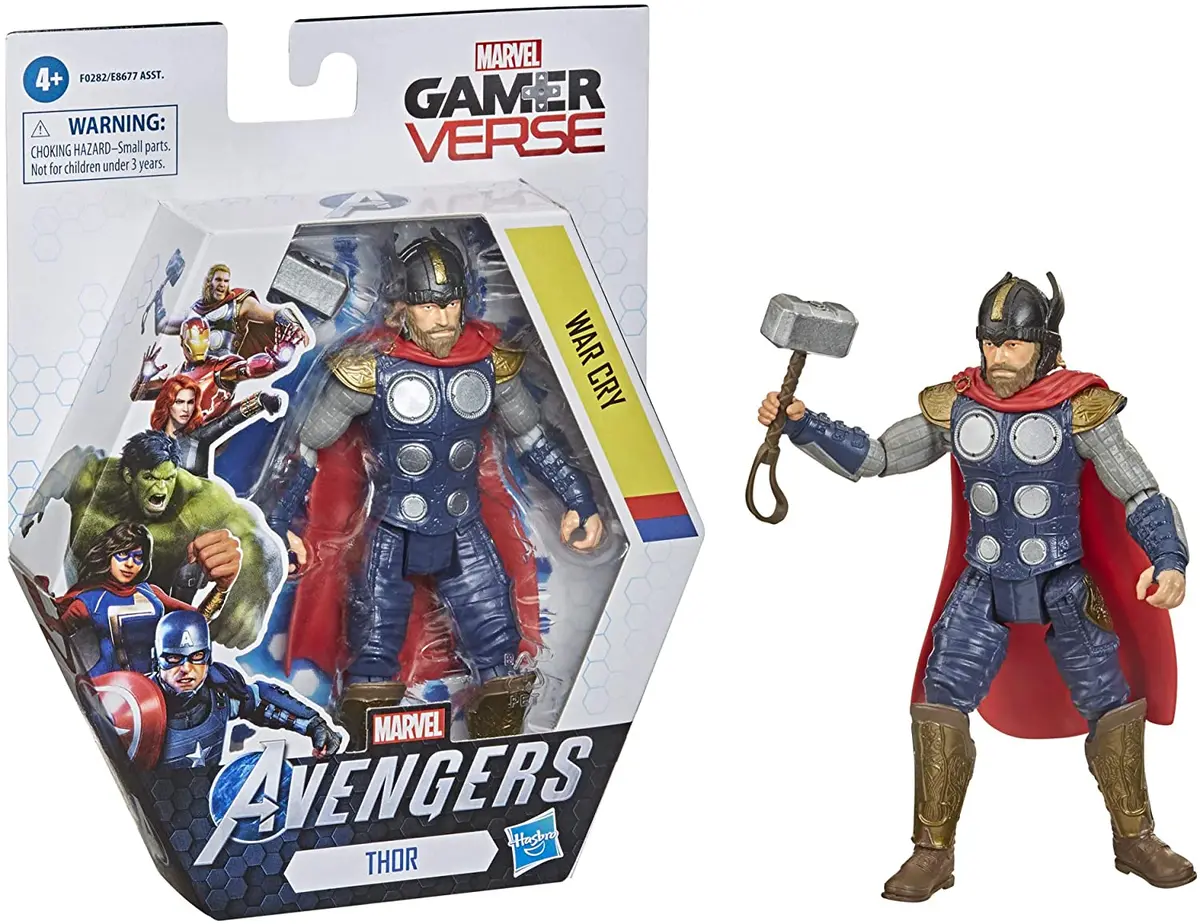 Marvel Gamerverse - Avengers - Thor (War Cry) Action Figure (F0282) 1