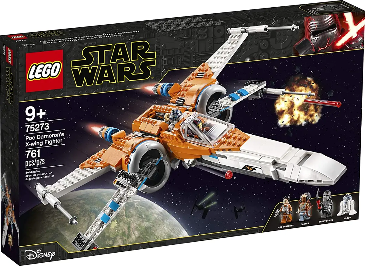 Lego Star Wars - Poe Dameron'S X-Wing Fighter (75273) Retired Building Toy Last One! 1