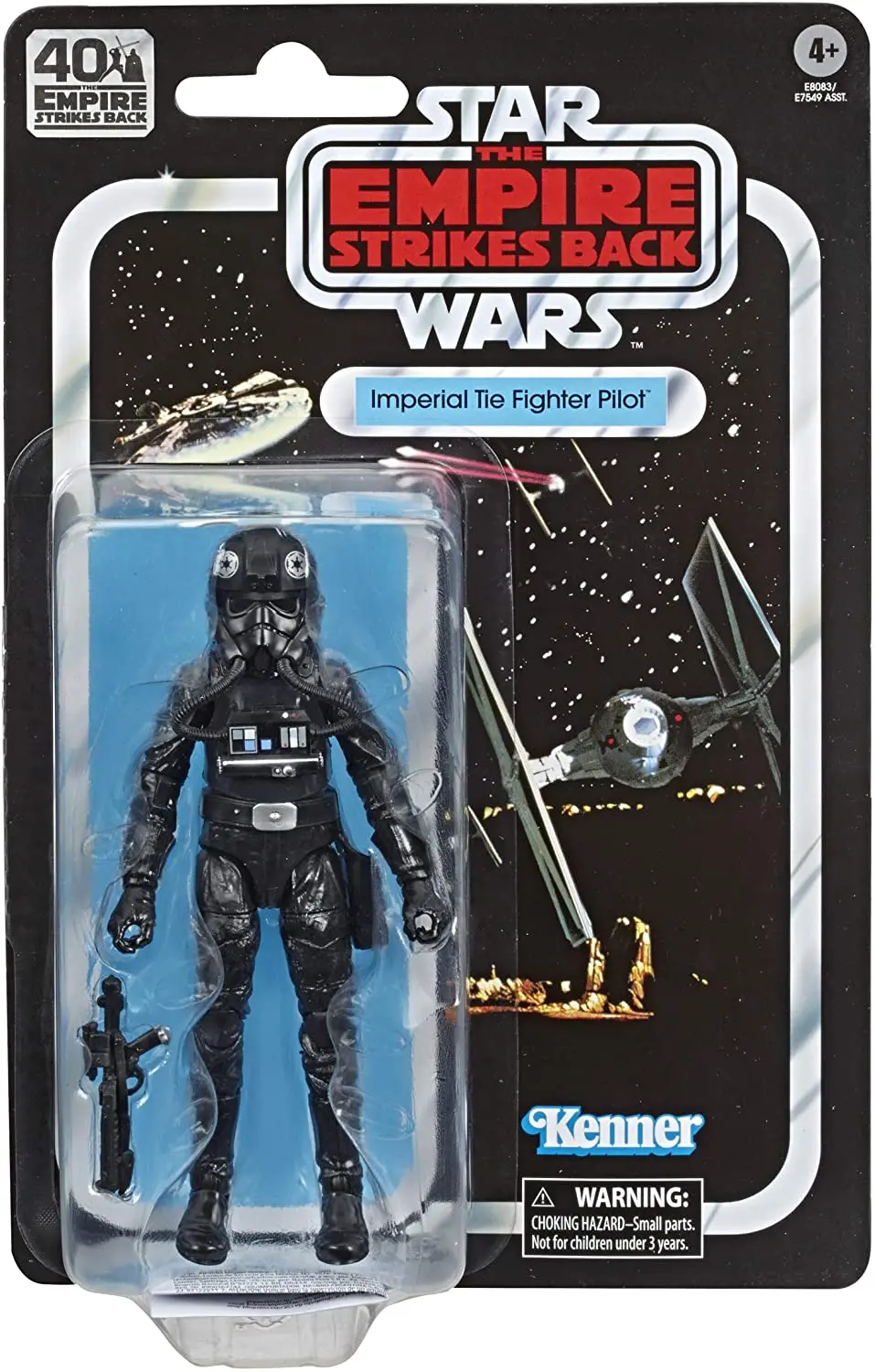 Star Wars: The Black Series - Empire Strikes Back - Imperial Tie Fighter Pilot Action Figure (E8083) Last One! 1