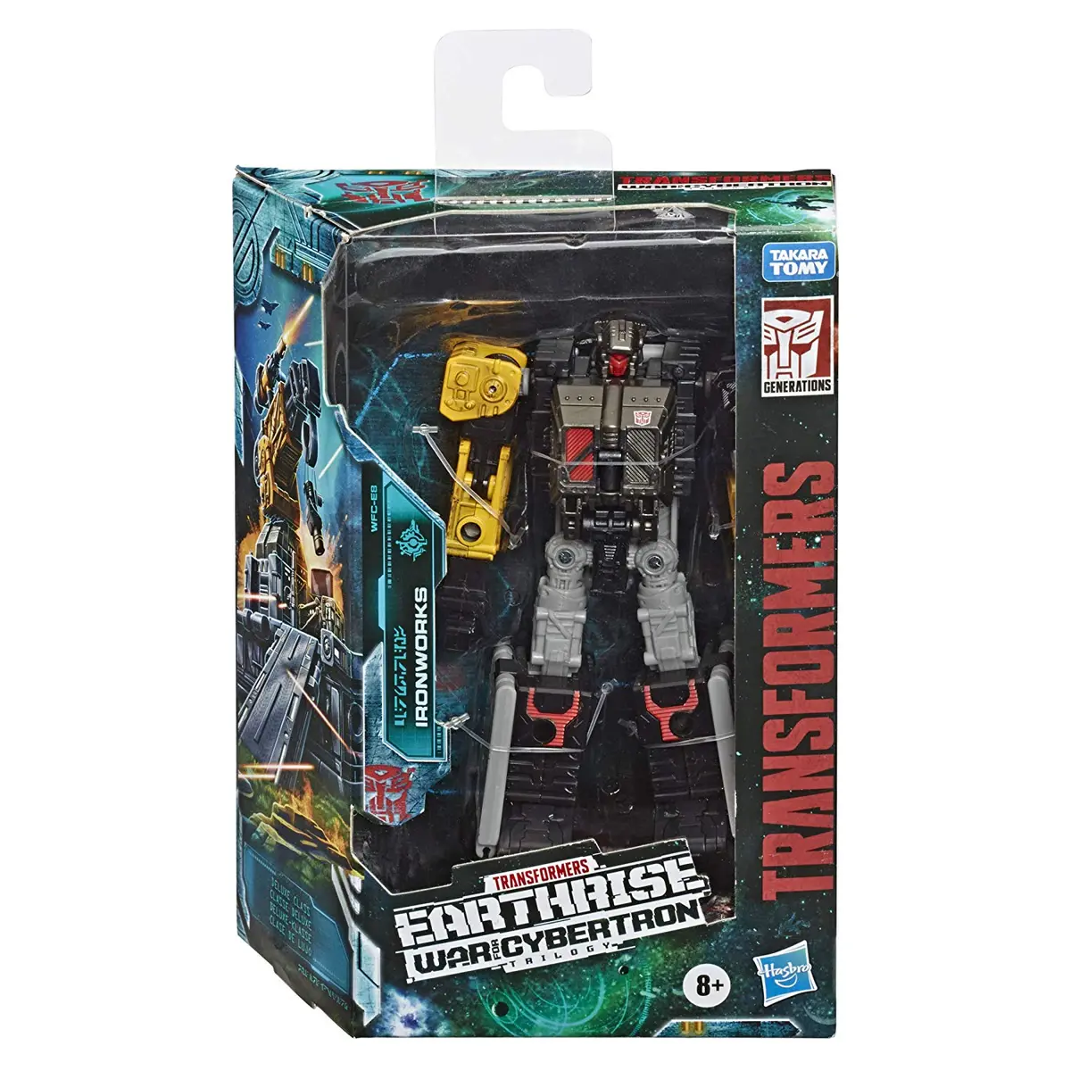 Transformers Generations - War For Cybertron: Earthrise Wfc-E8 Ironworks Action Figure (E7157) Low Stock 1