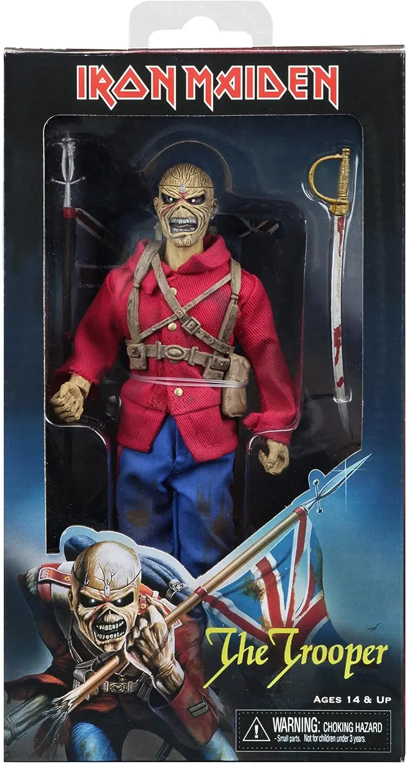 Neca Ultimate Series - Iron Maiden - Eddie (The Trooper) Action Figure (14903) Last One! 1