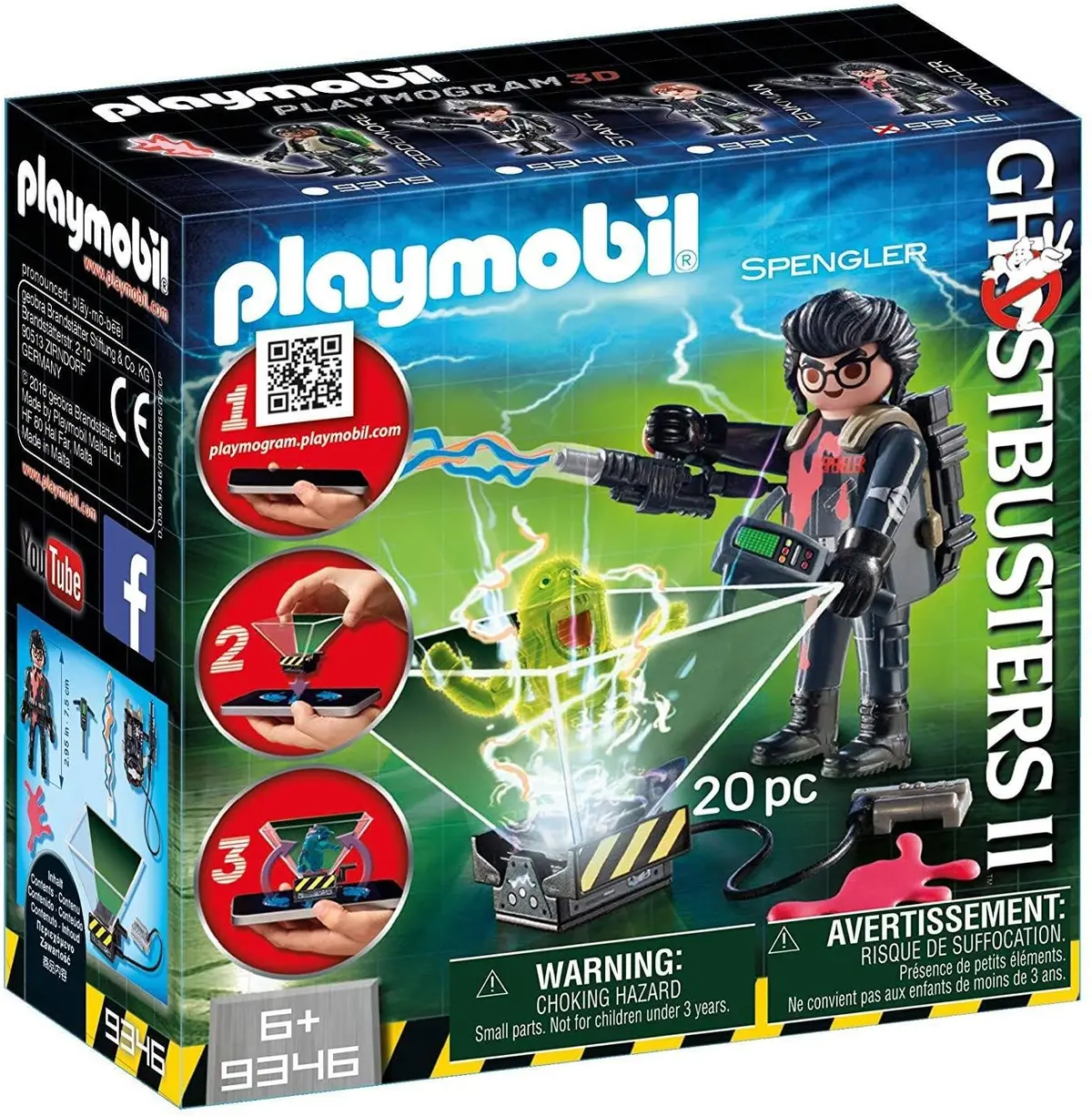 Playmobil Ghostbusters - Spengler (9346) Playset Last One! 1
