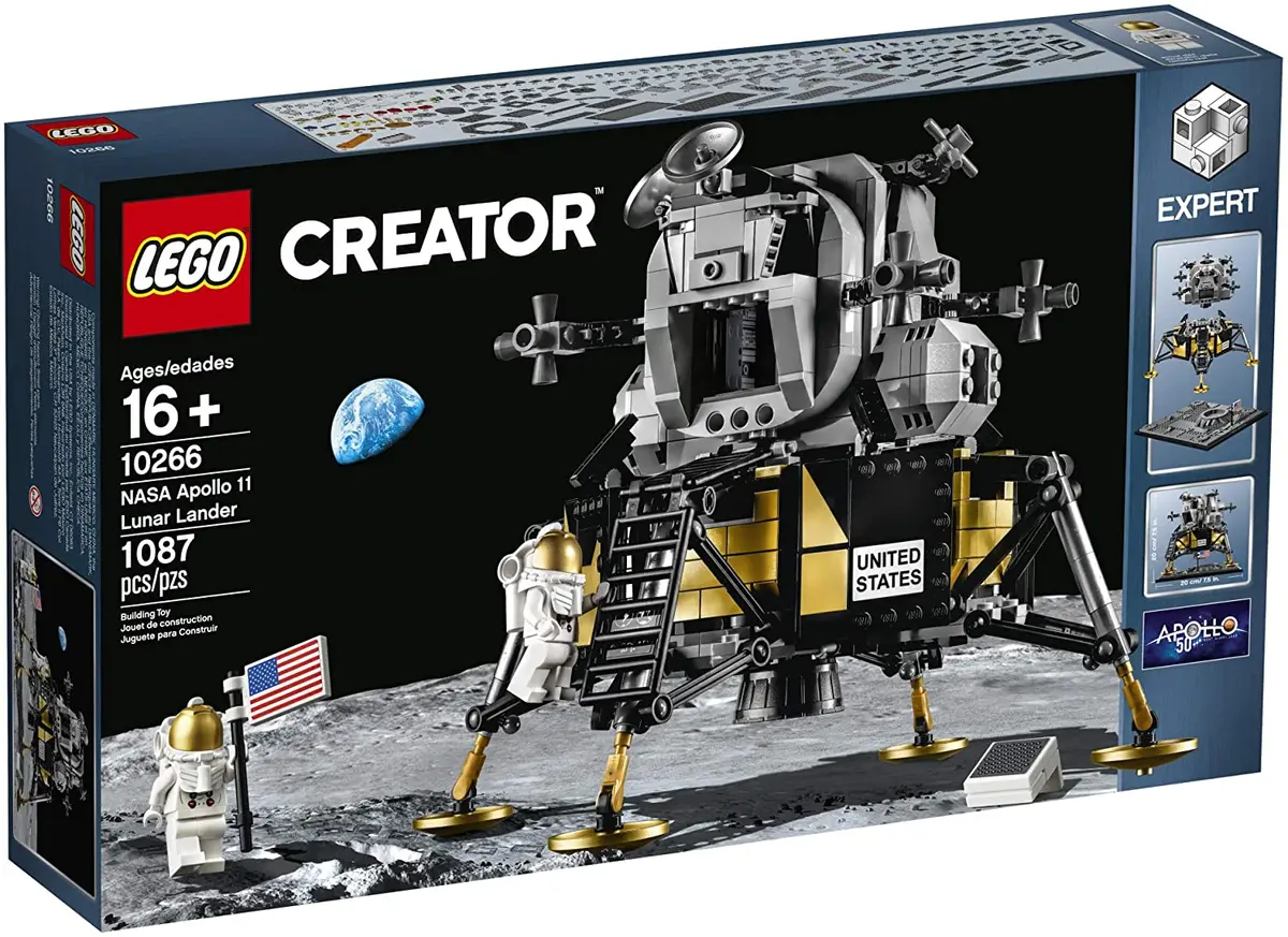 Lego Creator Expert - Nasa Apollo 11 Lunar Lander (10266) Building Set Last One! 1