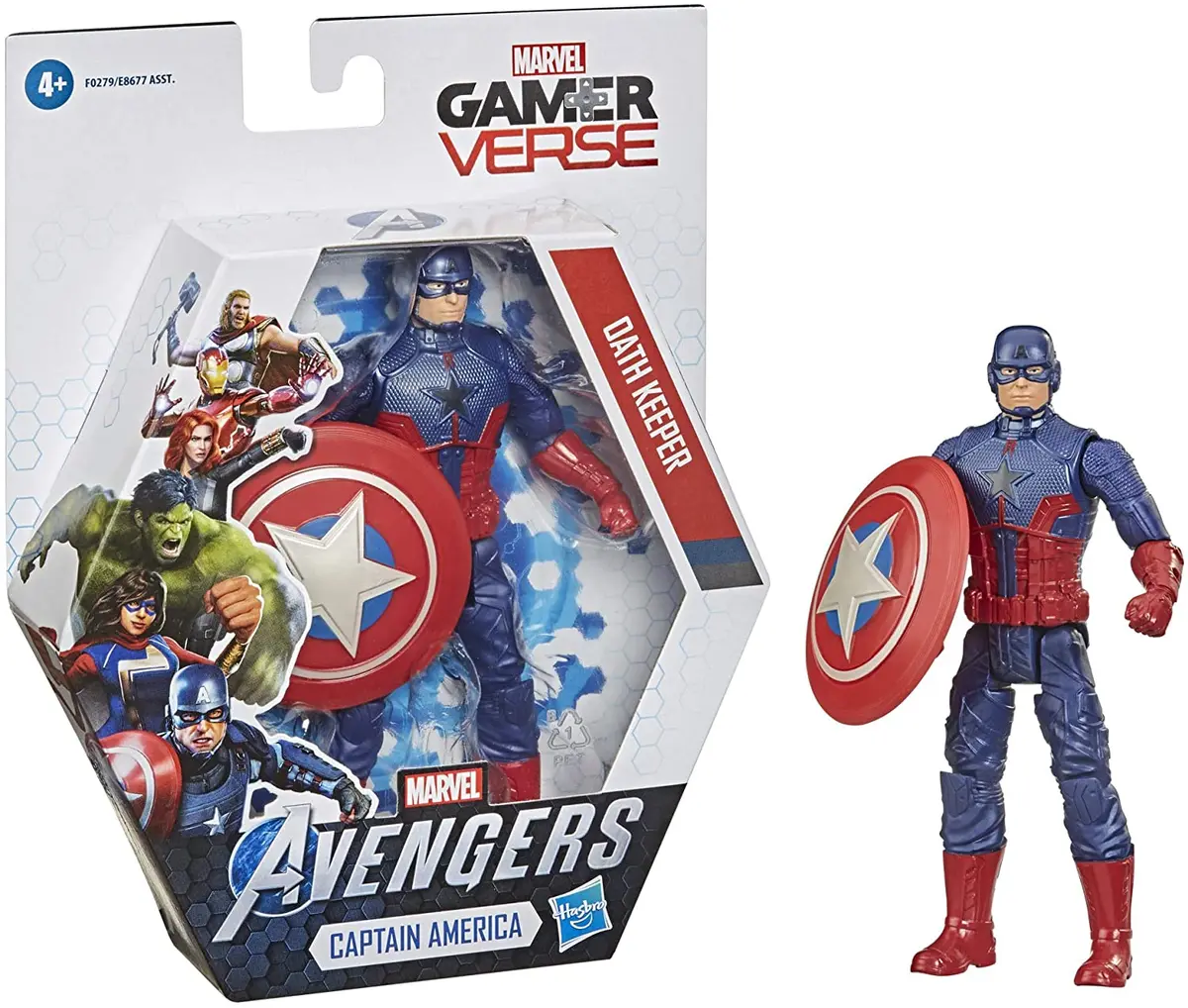 Marvel Gamerverse - Avengers - Captain America (Oath Keeper) Action Figure (F0279) 1