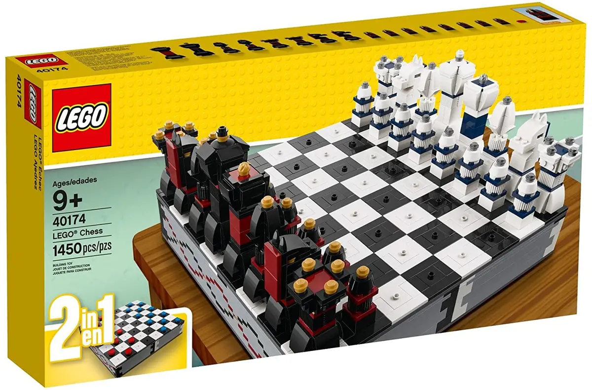 Lego - Iconic Chess Set / Checkers (40174) 2 In 1 Building Toy 1