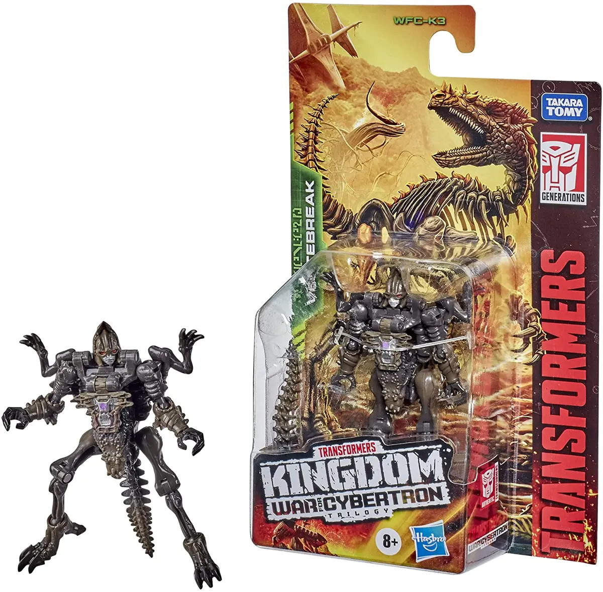 Transformers - War For Cybertron: Kingdom Wfc-K3 Core Vertebreak Action Figure (F0663) Low Stock 1