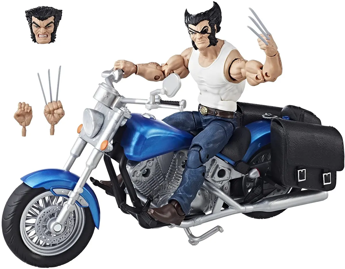 Marvel Legends - Ultimate Riders - Wolverine Action Figure And Motorcycle (E1377) Last One! 2