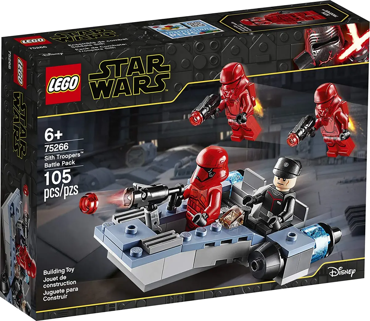 Lego Star Wars - Sith Troopers Battle Pack (75266) Retired Building Toy Low Stock 1
