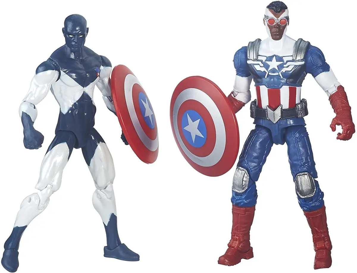 Marvel Legends Special Edition Comic Book - Secret Wars - Shield-Wielding Heroes Action Figures (B6409) 2