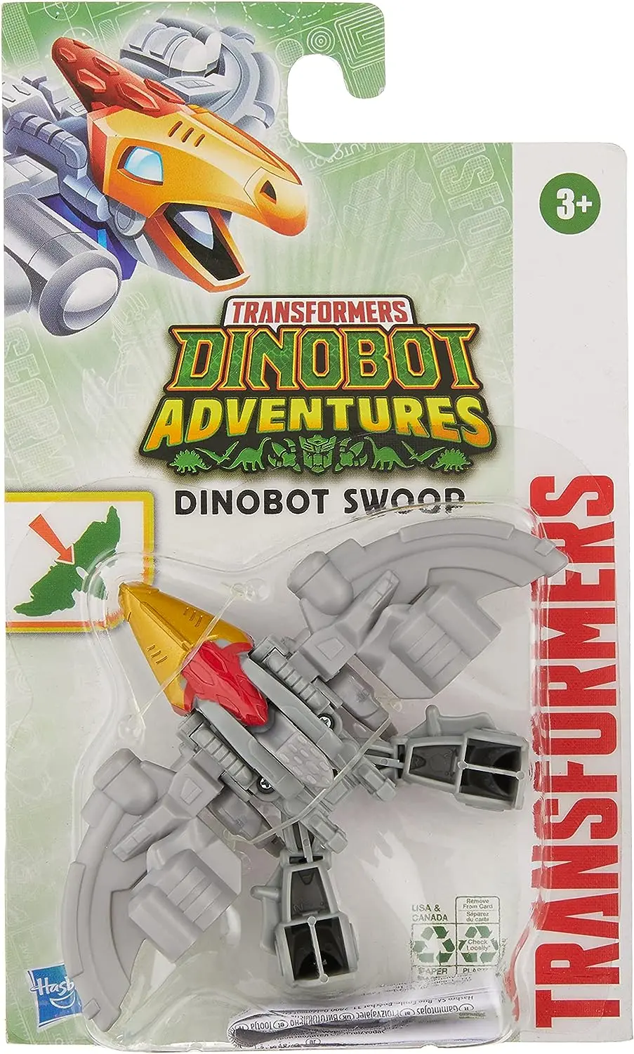 Transformers - Dinobot Adventures - Strikers - Dinobot Swoop Figures (F3106) Last One! 1