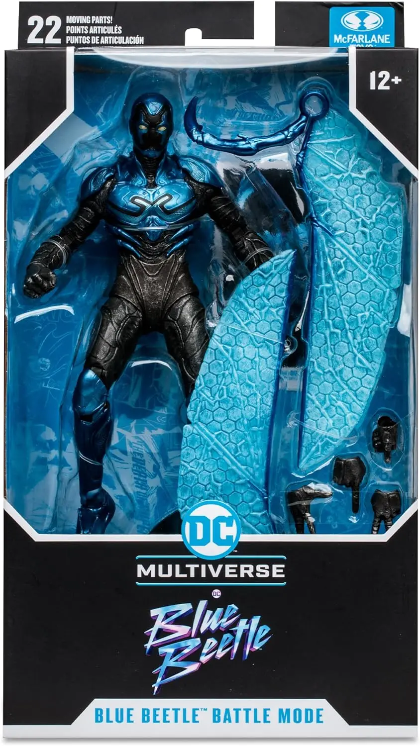 Mcfarlane Toys - Blue Beetle - Blue Beetle Battle Mode Action Figure (15577) Last One! 1