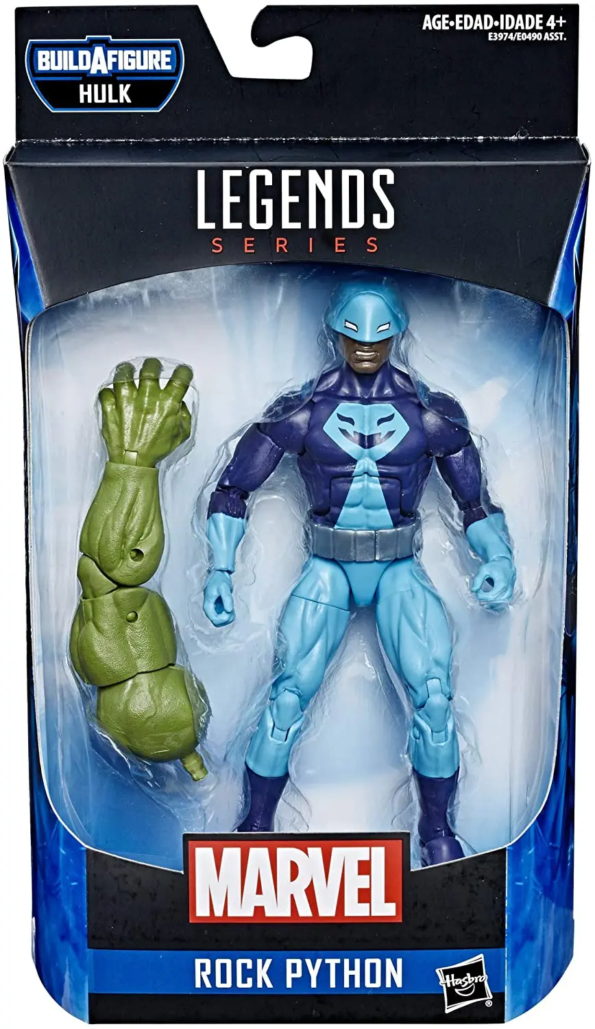 Marvel Legends - (Professor) Hulk Baf - Rock Python (E3974) Action Figure 1