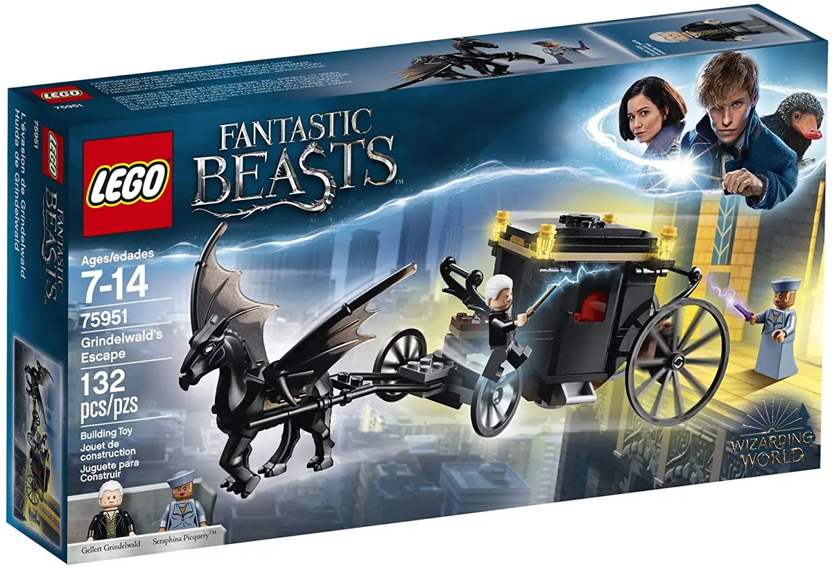 Lego Fantastic Beasts - Grindelwald's Escape (75951) Retired Building Toy 1