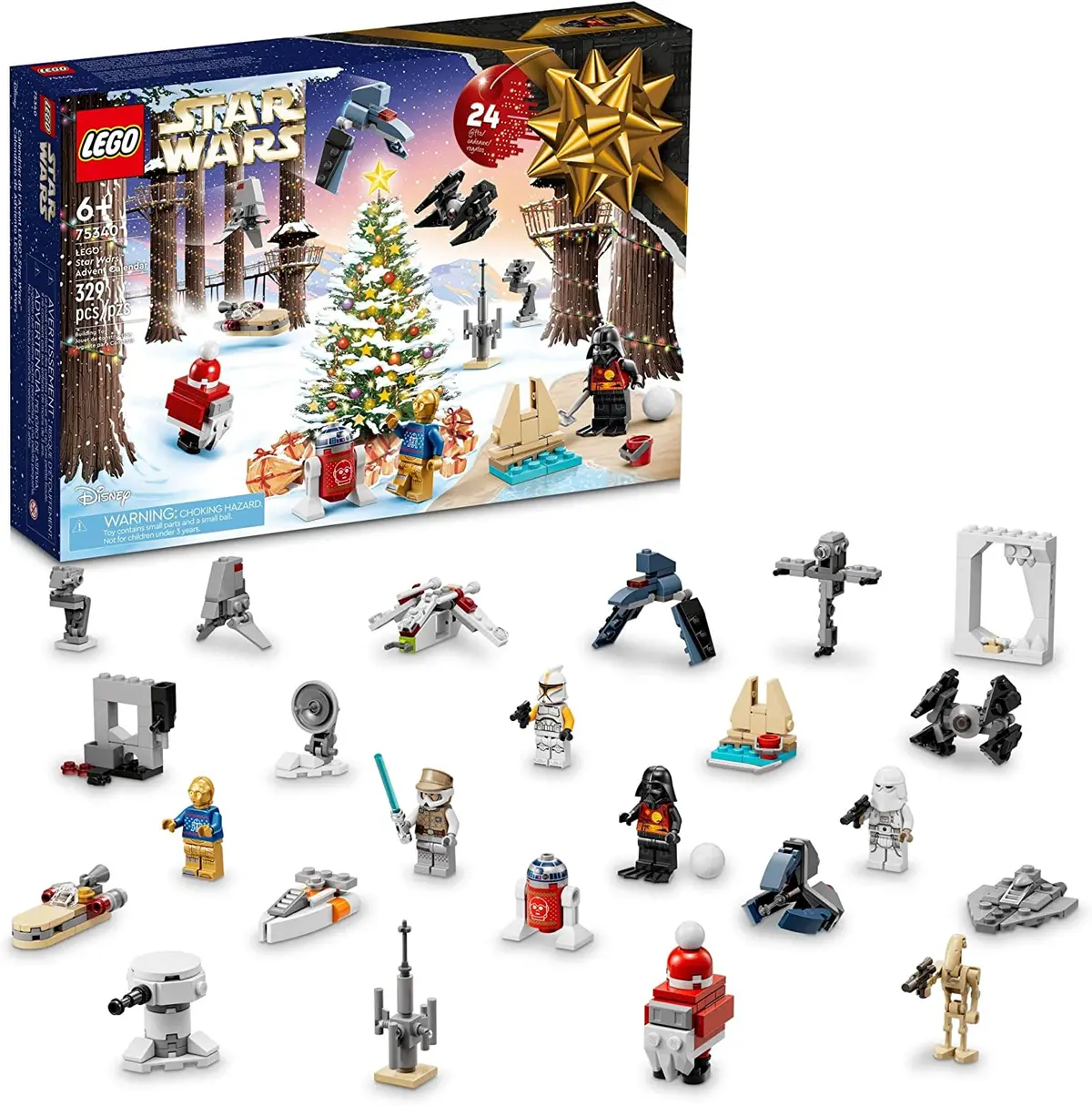 Lego Star Wars - Christmas Holiday 2022 Advent Calendar Building Toy (75340) Low Stock 1