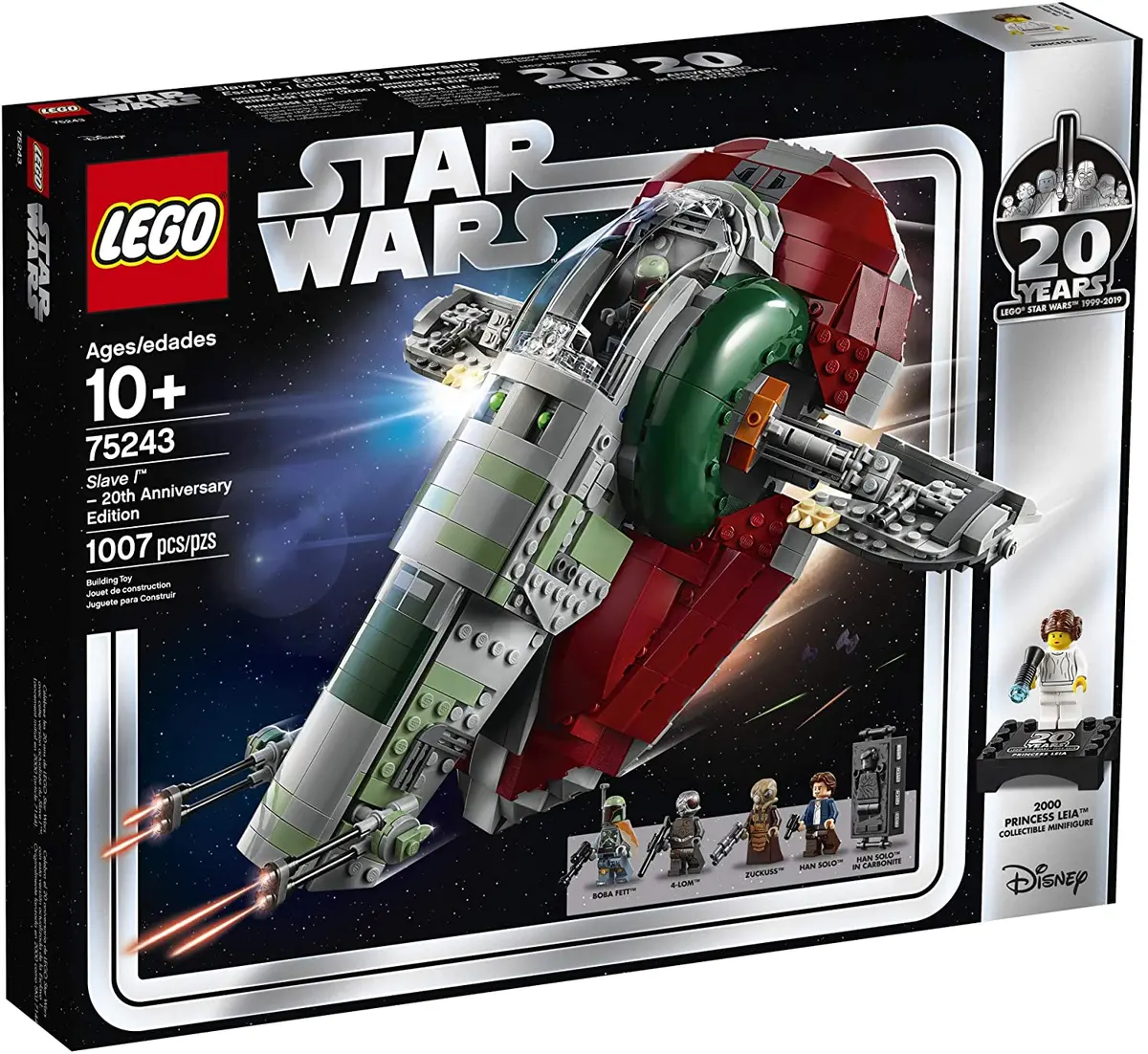 Lego Star Wars - Slave I - 20Th Anniversary Edition (75243) Building Toy 1