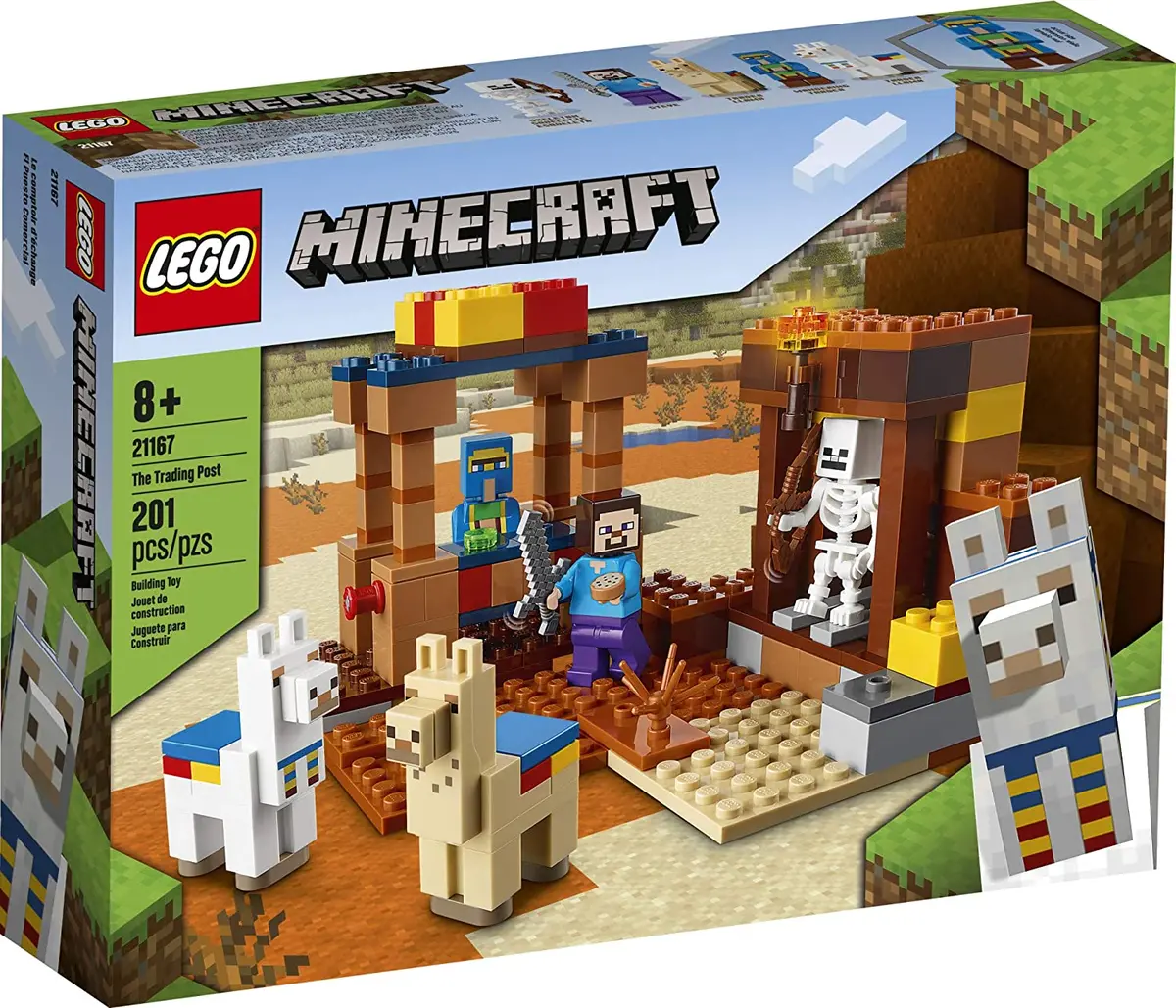 Lego Minecraft - The Trading Post (21167) Building Toy Low Stock 1