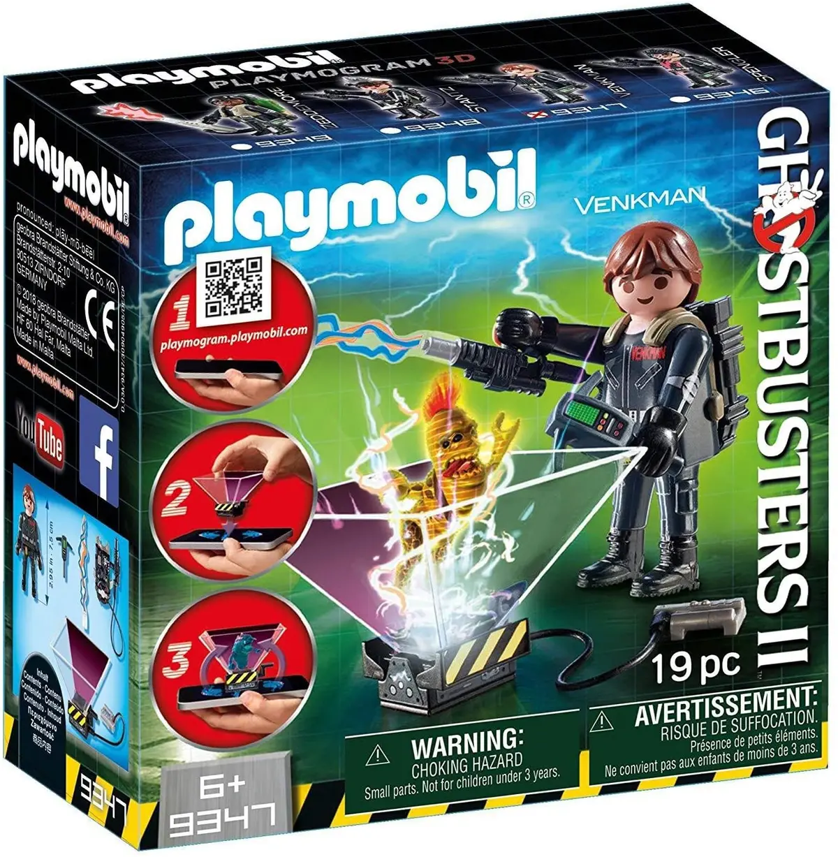 Playmobil Ghostbusters - Venkman (9347) Playset Last One! 1