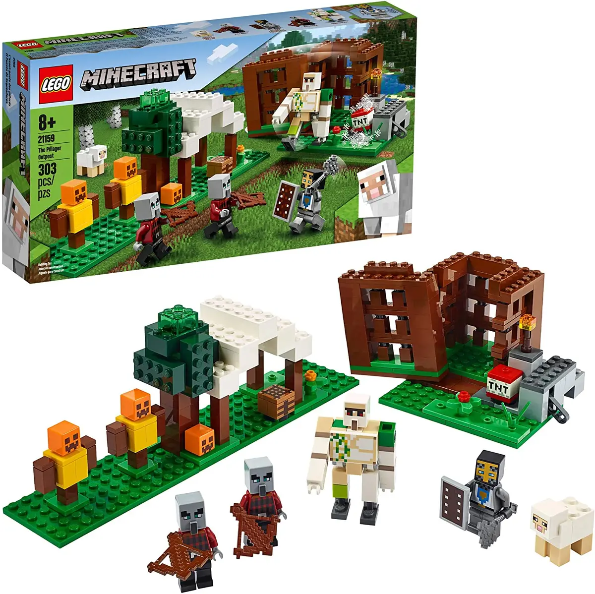 Lego Minecraft - The Pillager Outpost - Retired Building Toy Set (21159) Last One! 1