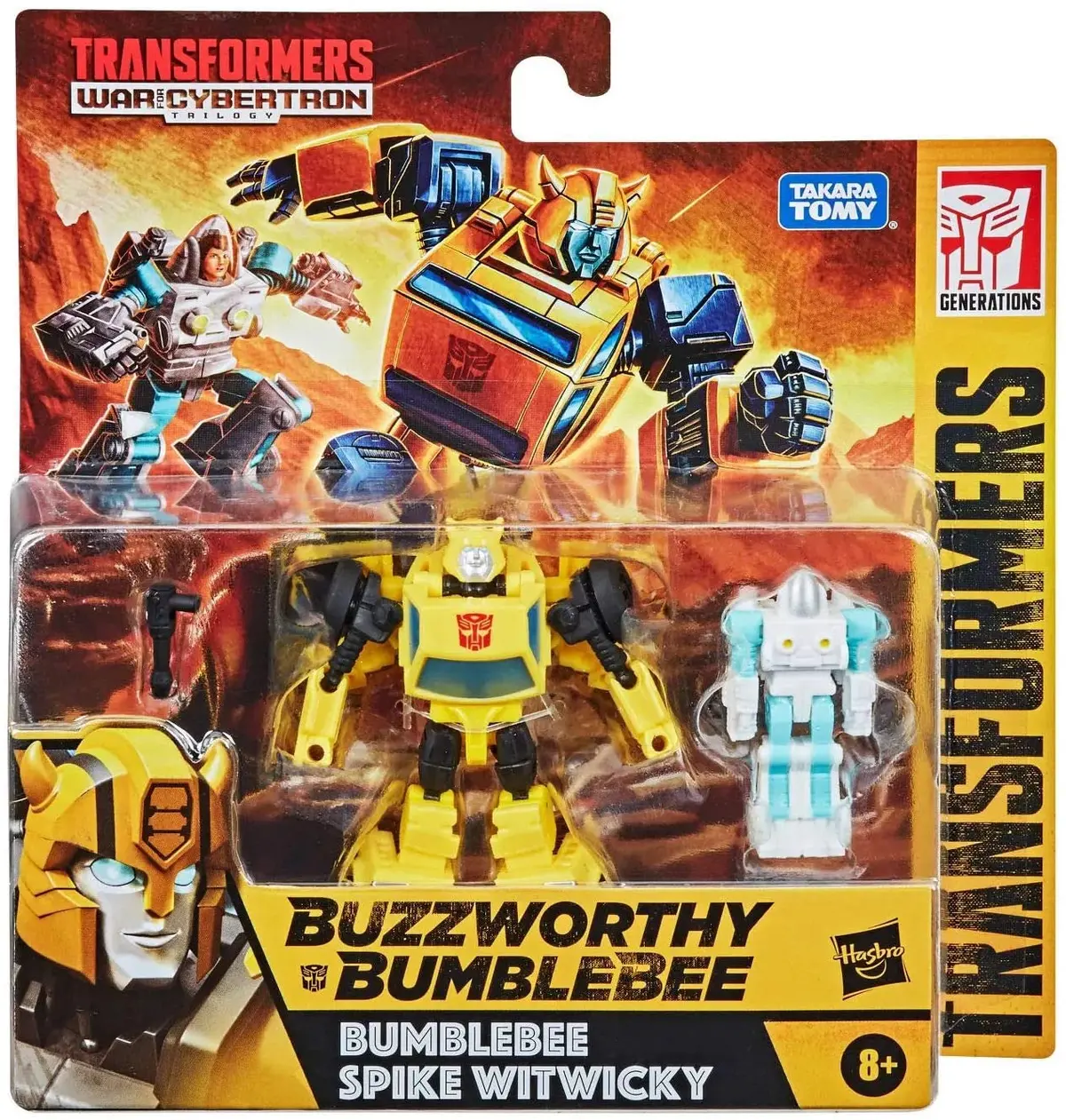 Transformers - War For Cybertron Trilogy - Buzzworthy Bumblebee - Bumblebee & Spike Witwicky (F0926) Low Stock 1
