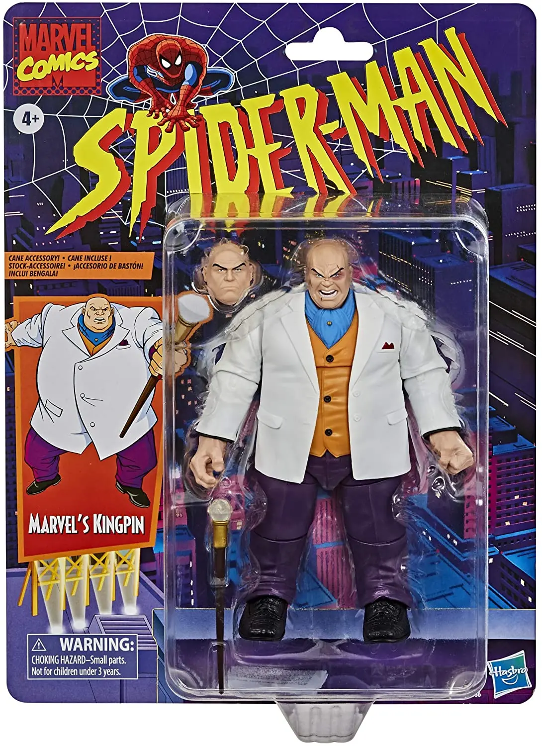 Marvel Legends Series - Retro Collection - Spider-Man - Kingpin Action Figure (E9636) 1