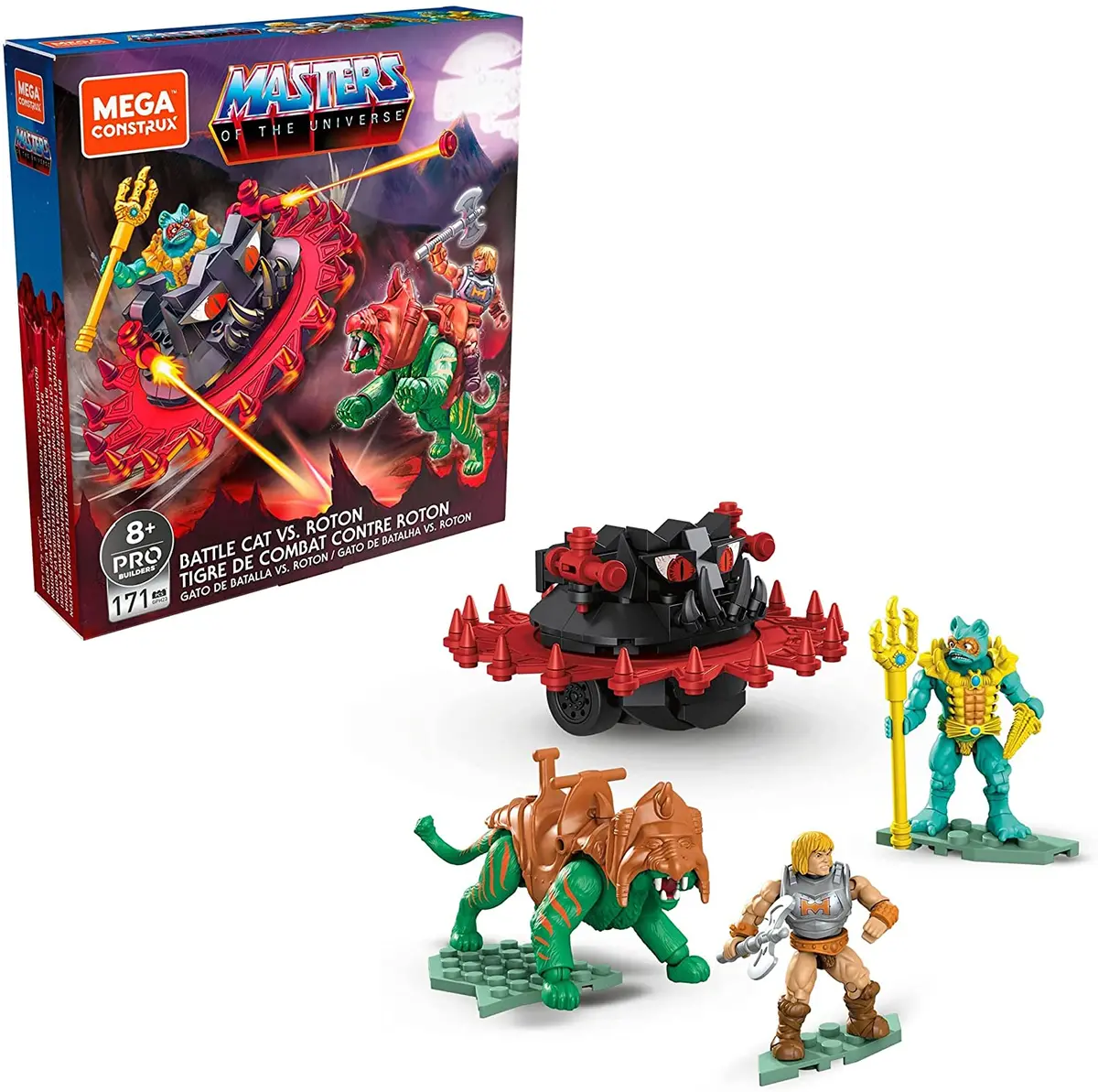 Mega Construx - Masters Of The Universe - Battle Cat Vs. Roton Building Set (Gph23) 1