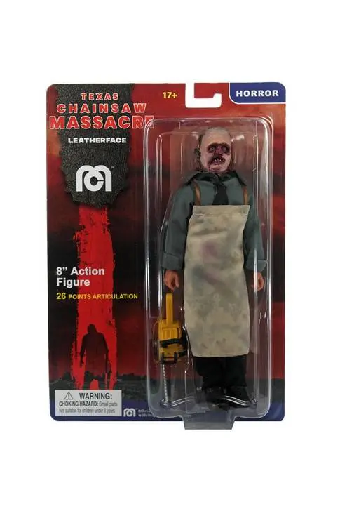 Mego Horror - Texas Chainsaw Massacre (2022) - Leatherface 8-Inch Action Figure (63160) Low Stock 1
