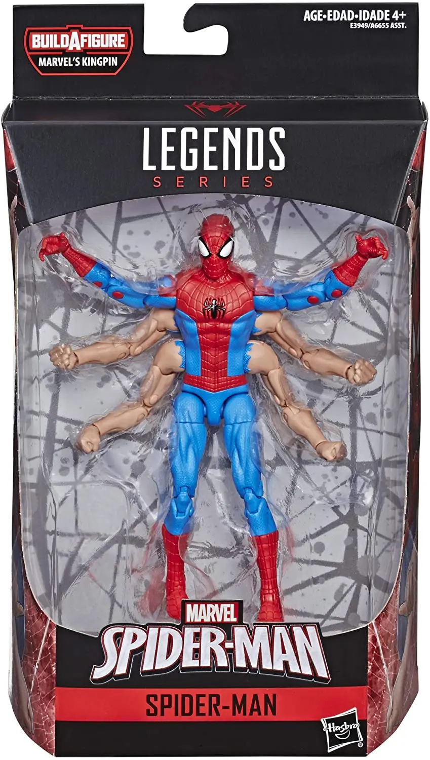 Marvel Legends - Marvel's Kingpin Baf - Spider-Man - Spider-Man Action Figure (E3949) Last One! 1