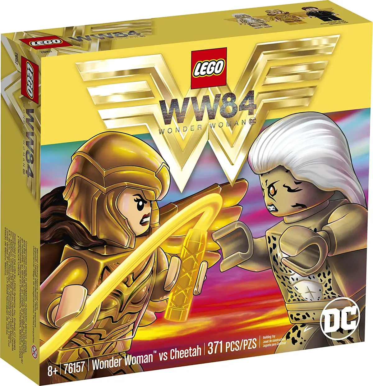 Lego Dc - Wonder Woman 1984 - Wonder Woman Vs Cheetah (76157) Building Toy Low Stock 1